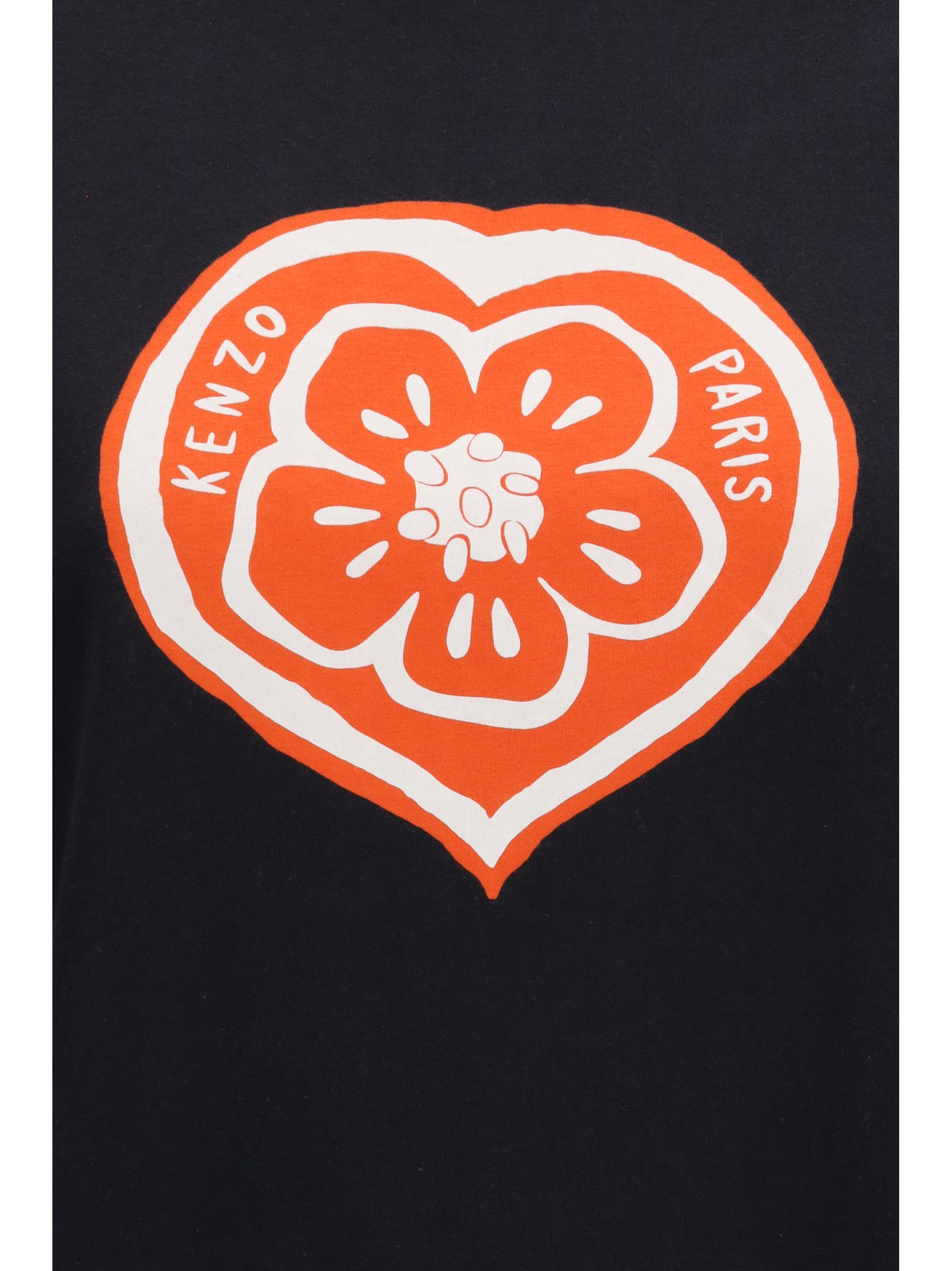 Kenzo Boke Heart T-shirt Size XS / US 0-2 / IT 36-38 - 3 Thumbnail