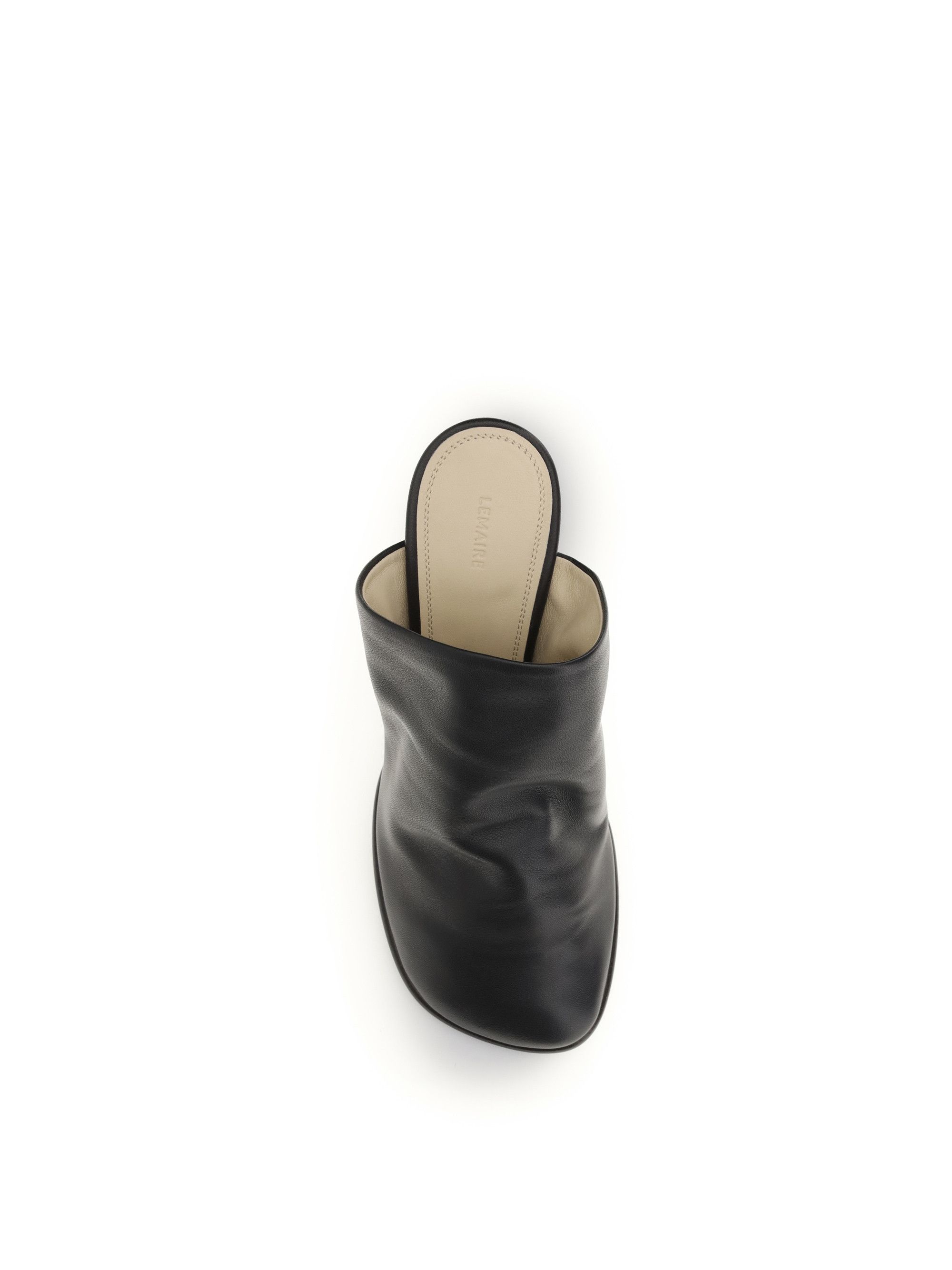 Lemaire Leather Mules Size US 10 / IT 40 - 4 Thumbnail