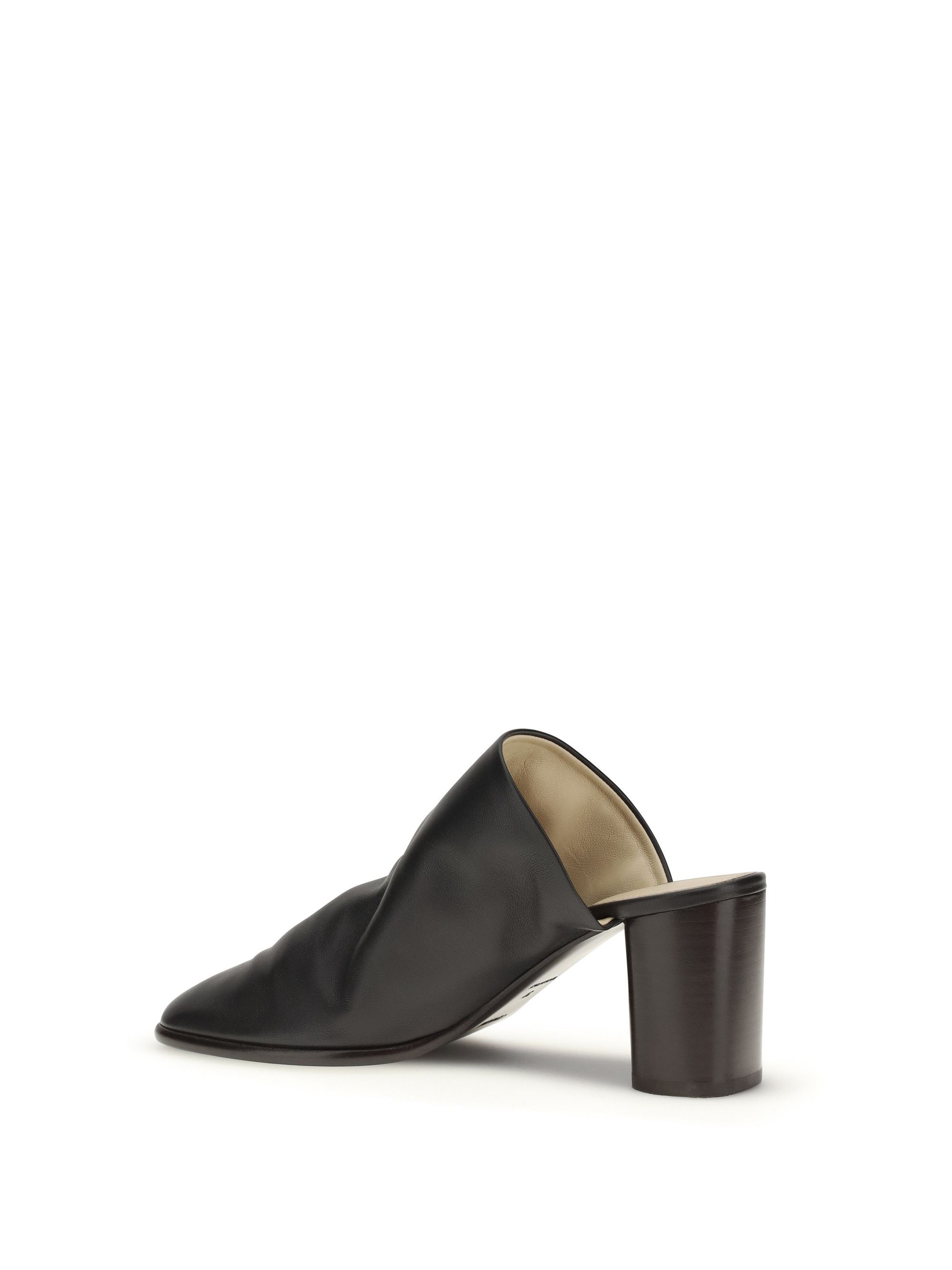Lemaire Leather Mules Size US 10 / IT 40 - 3 Thumbnail