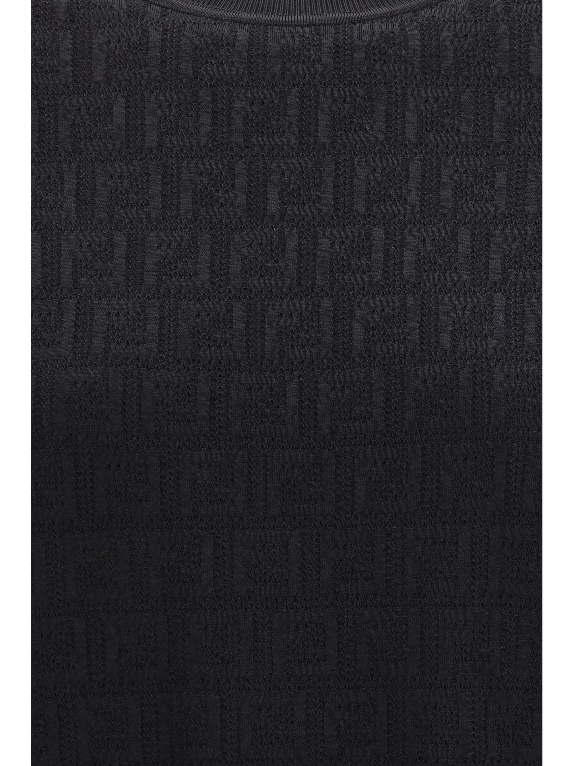 Fendi Knit T-Shirt Size M / US 6-8 / IT 42-44 - 3 Thumbnail