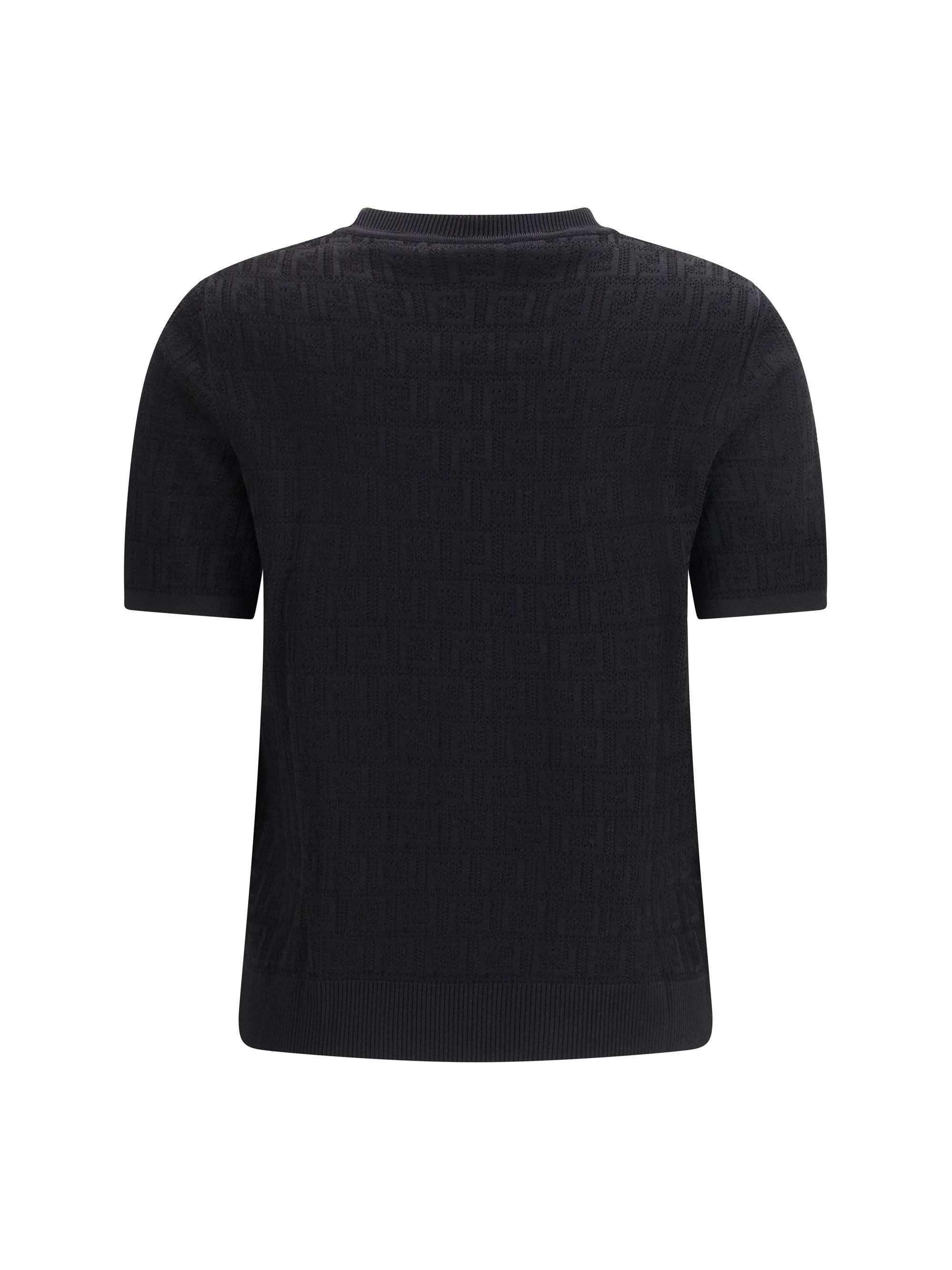 Fendi Knit T-Shirt Size M / US 6-8 / IT 42-44 - 2 Thumbnail