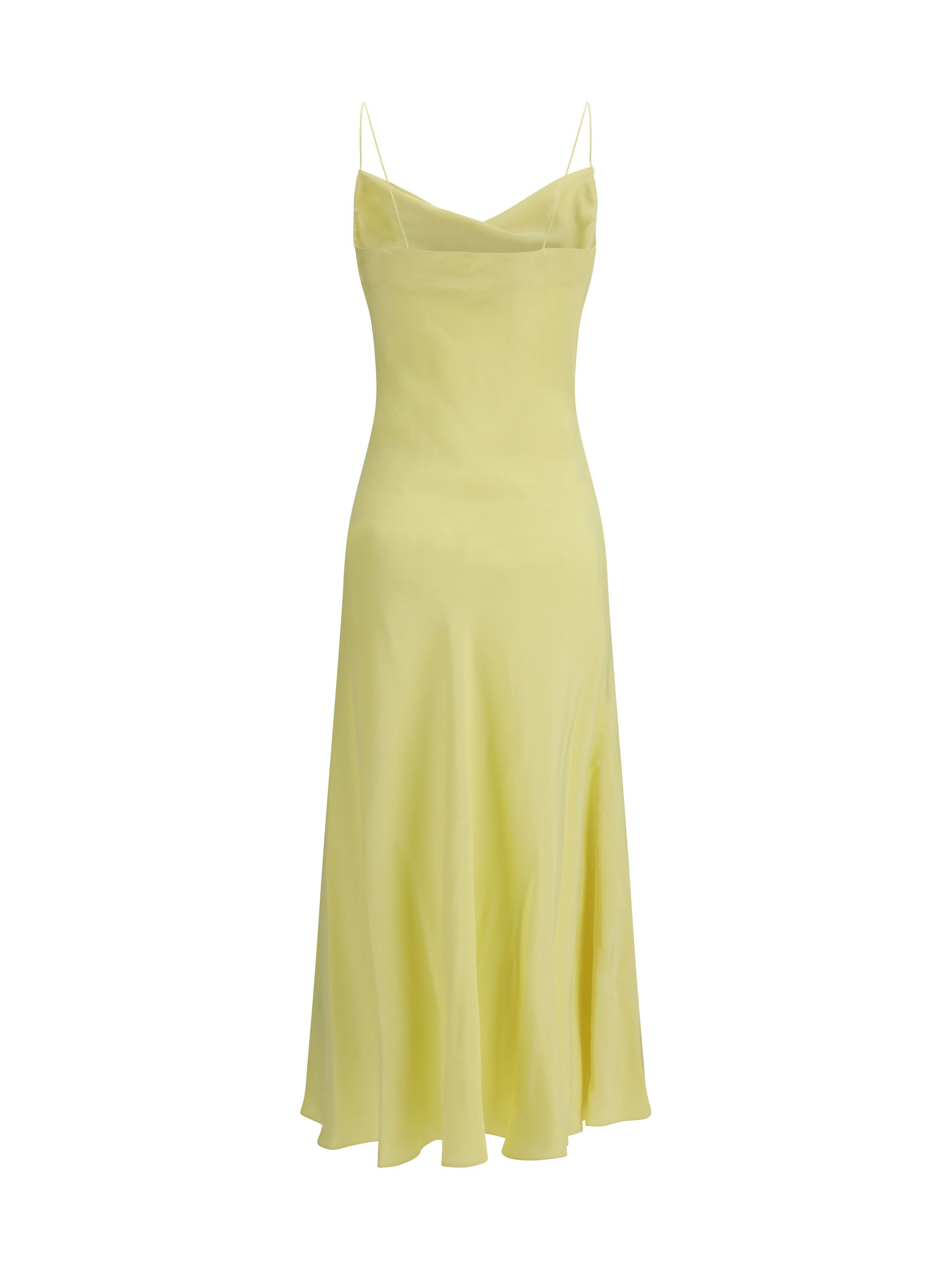 Balmain Long silk satin Dress with straps Size M / US 6-8 / IT 42-44 - 2 Thumbnail