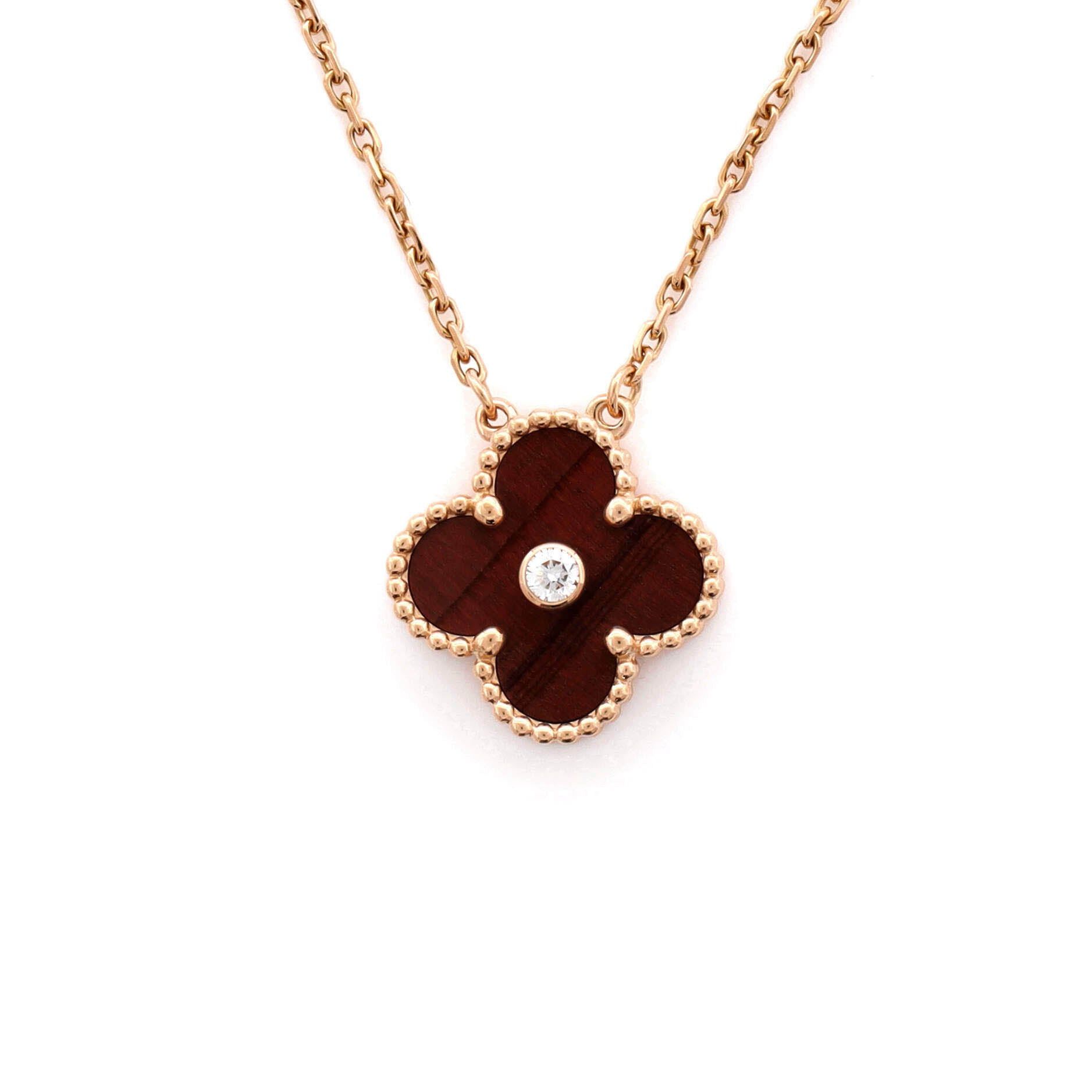 Van Cleef & Arpels Vintage Alhambra Pendant Necklace Size ONE SIZE - 3 Thumbnail