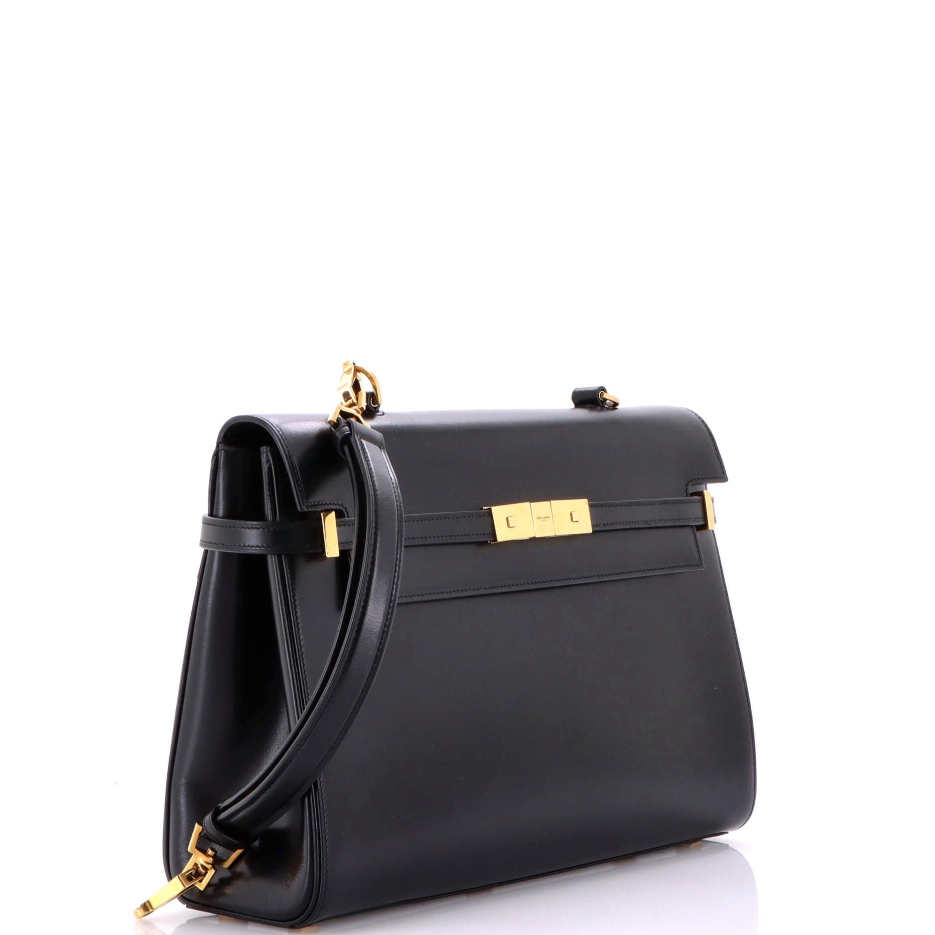 Saint Laurent Paris Manhattan Top Handle Flap Bag Size ONE SIZE - 2 Thumbnail