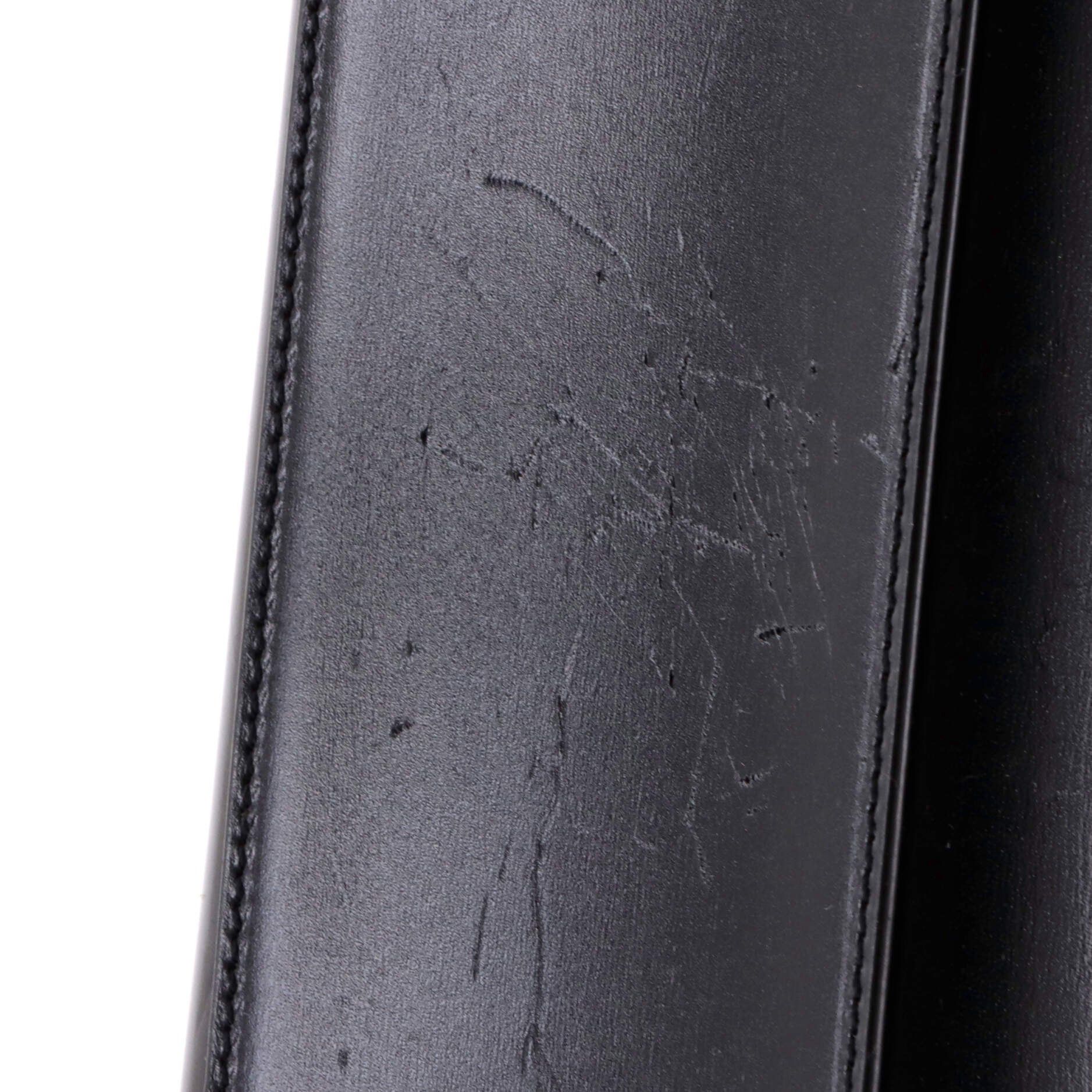 Saint Laurent Paris Manhattan Top Handle Flap Bag Size ONE SIZE - 8 Thumbnail