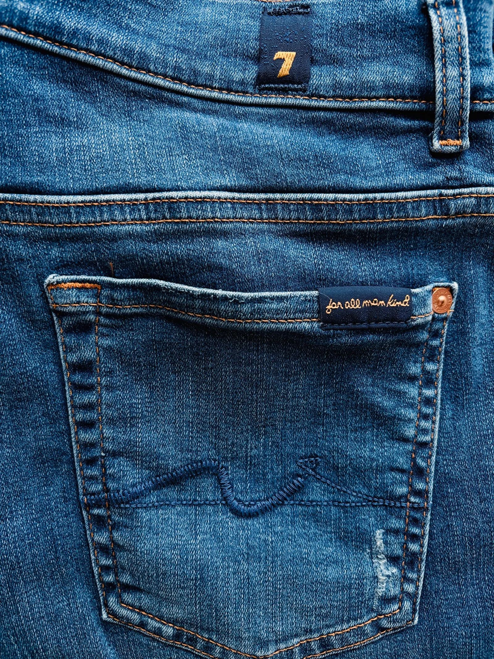 7 For All Mankind 7 For All Mankind Boot-cut Jeans Size 29" - 5 Thumbnail