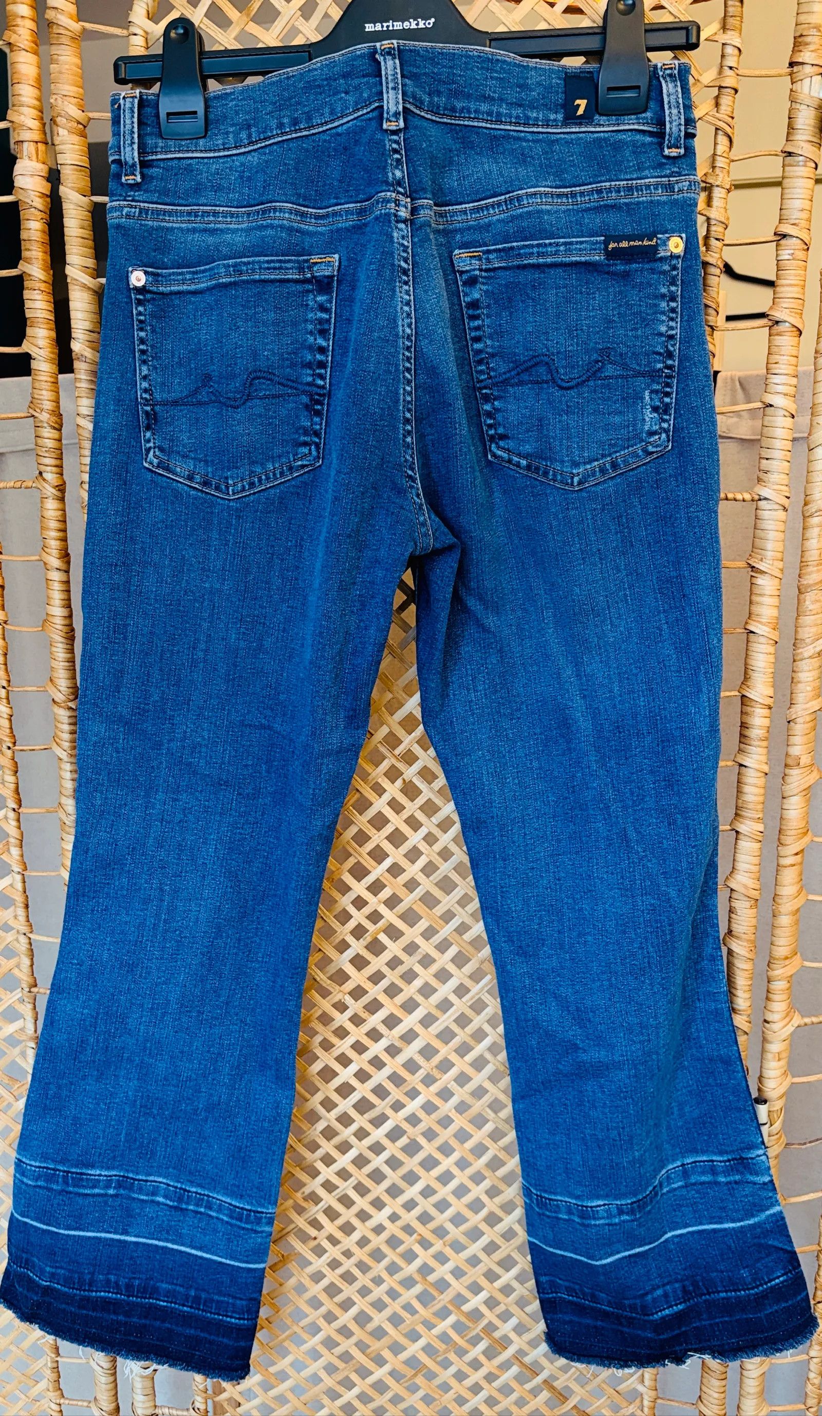 7 For All Mankind 7 For All Mankind Boot-cut Jeans Size 29" - 4 Thumbnail