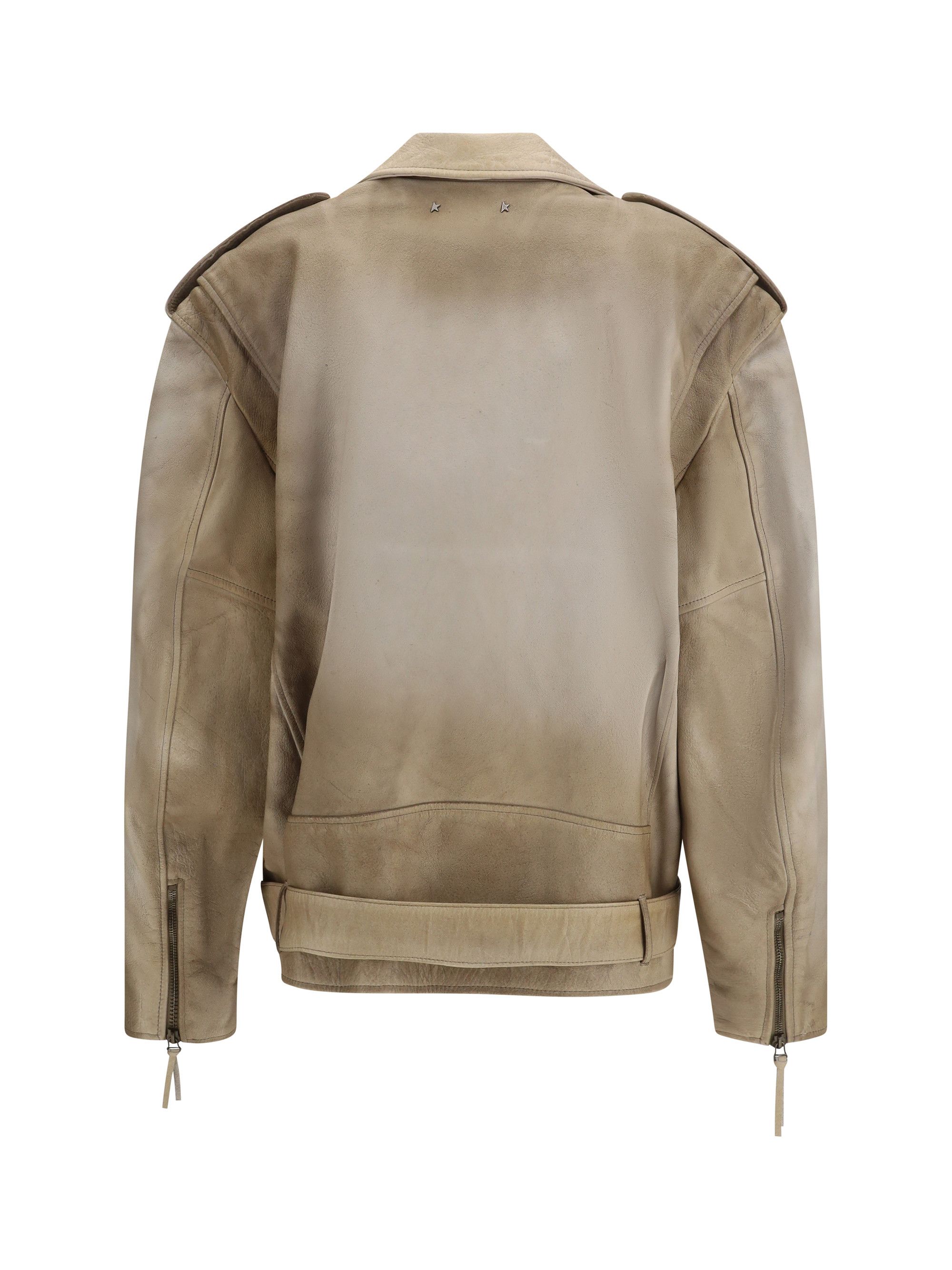 Golden Goose Journey leather Jacket Size S / US 4 / IT 40 - 2 Thumbnail