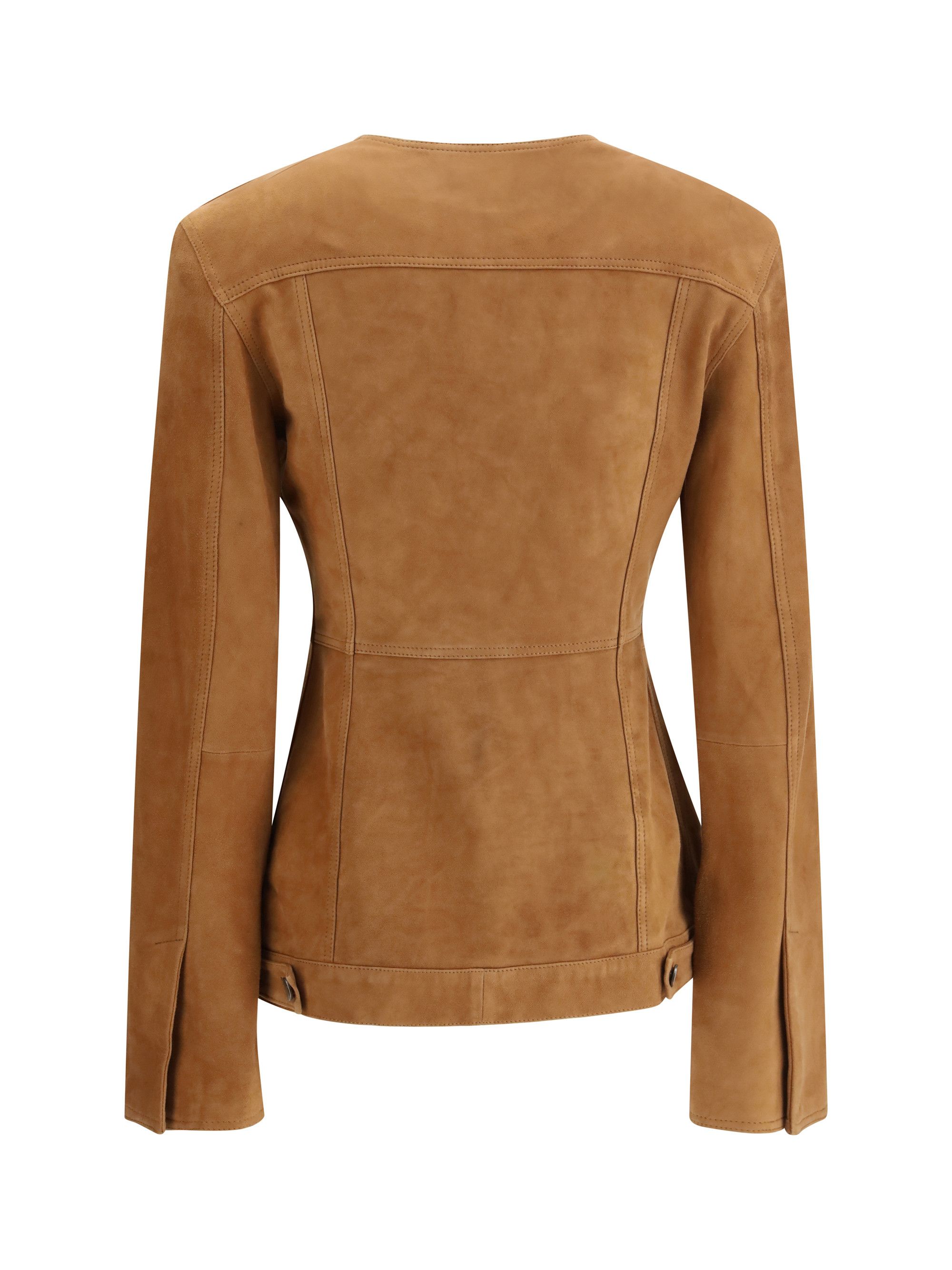 Haikure Suede Jacket Size S / US 4 / IT 40 - 2 Thumbnail