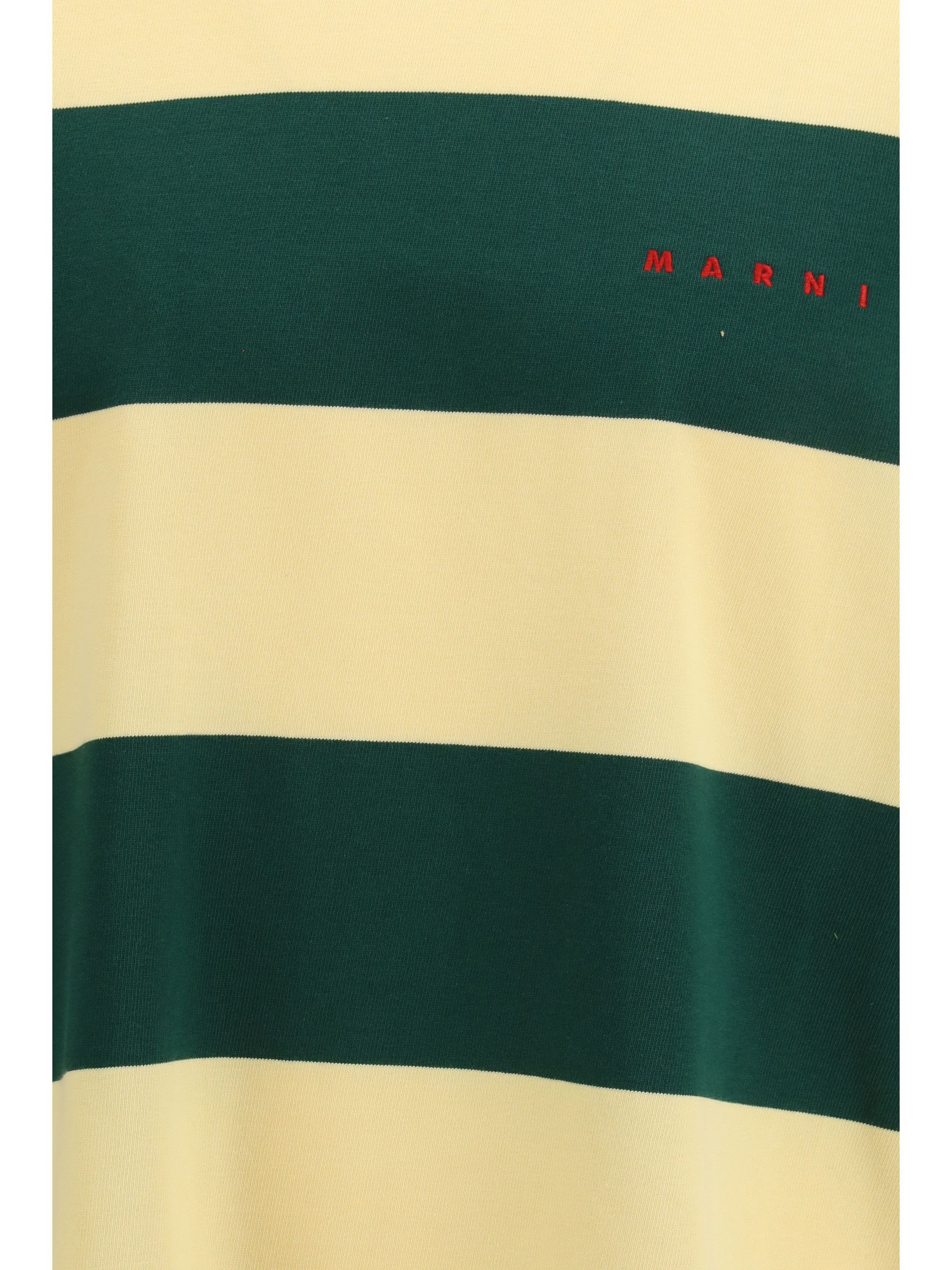 Marni Striped T-Shirt Size US L / EU 52-54 / 3 - 3 Thumbnail