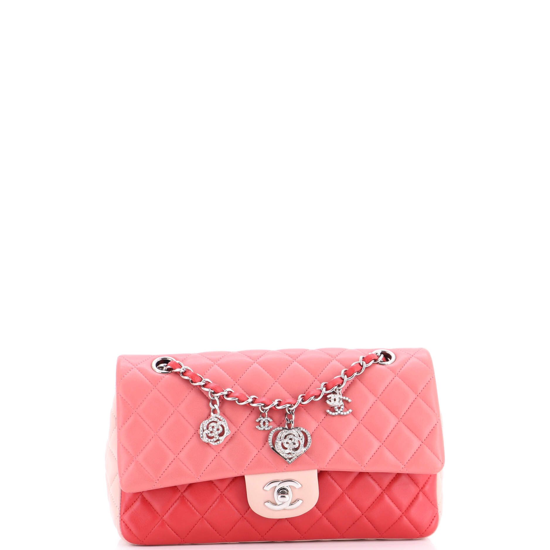 Chanel Tricolor Valentine Crystal Hearts Flap Bag Size ONE SIZE - 2 Thumbnail