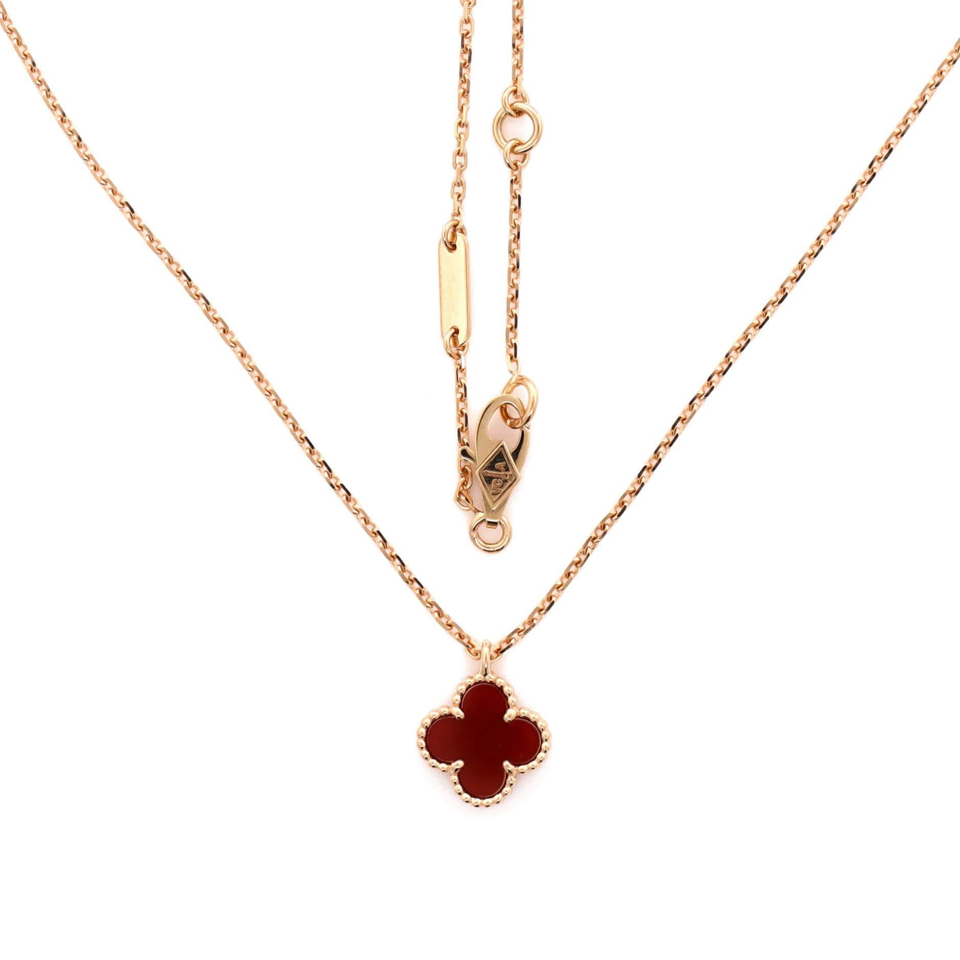 Van Cleef & Arpels Sweet Alhambra Pendant Necklace Size ONE SIZE - 3 Thumbnail