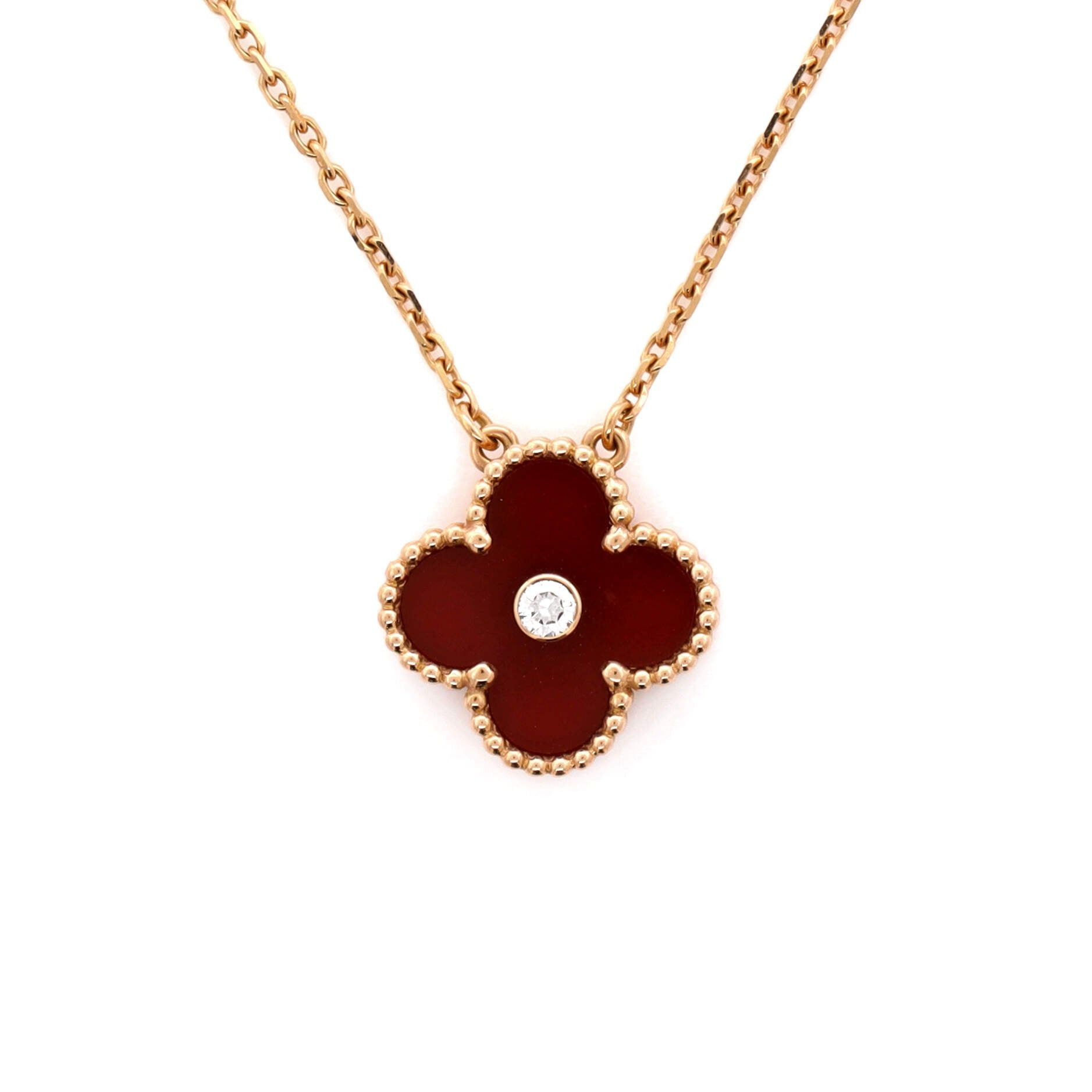 Van Cleef & Arpels Vintage Alhambra Pendant Necklace Size ONE SIZE - 3 Thumbnail