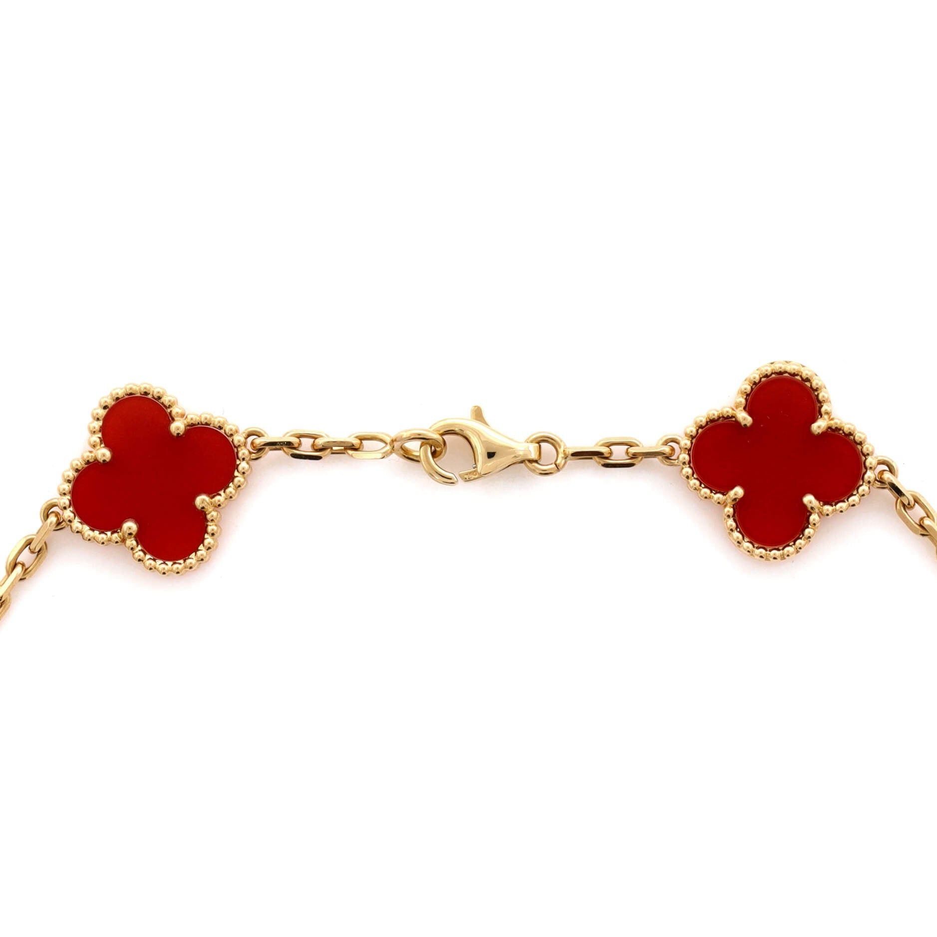 Van Cleef & Arpels Vintage Alhambra 10 Motifs Necklace Size ONE SIZE - 2 Thumbnail