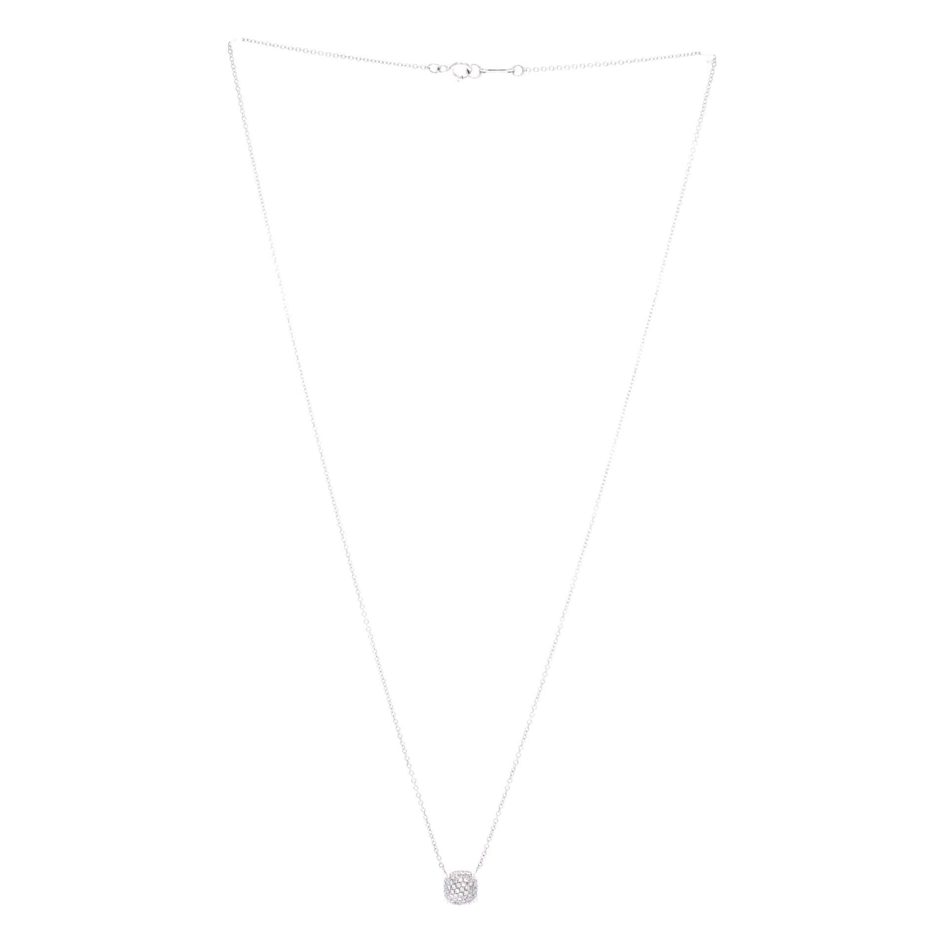 Tiffany & Co. Paloma Picasso Sugar Stacks Pendant Necklace Size ONE SIZE - 2 Thumbnail