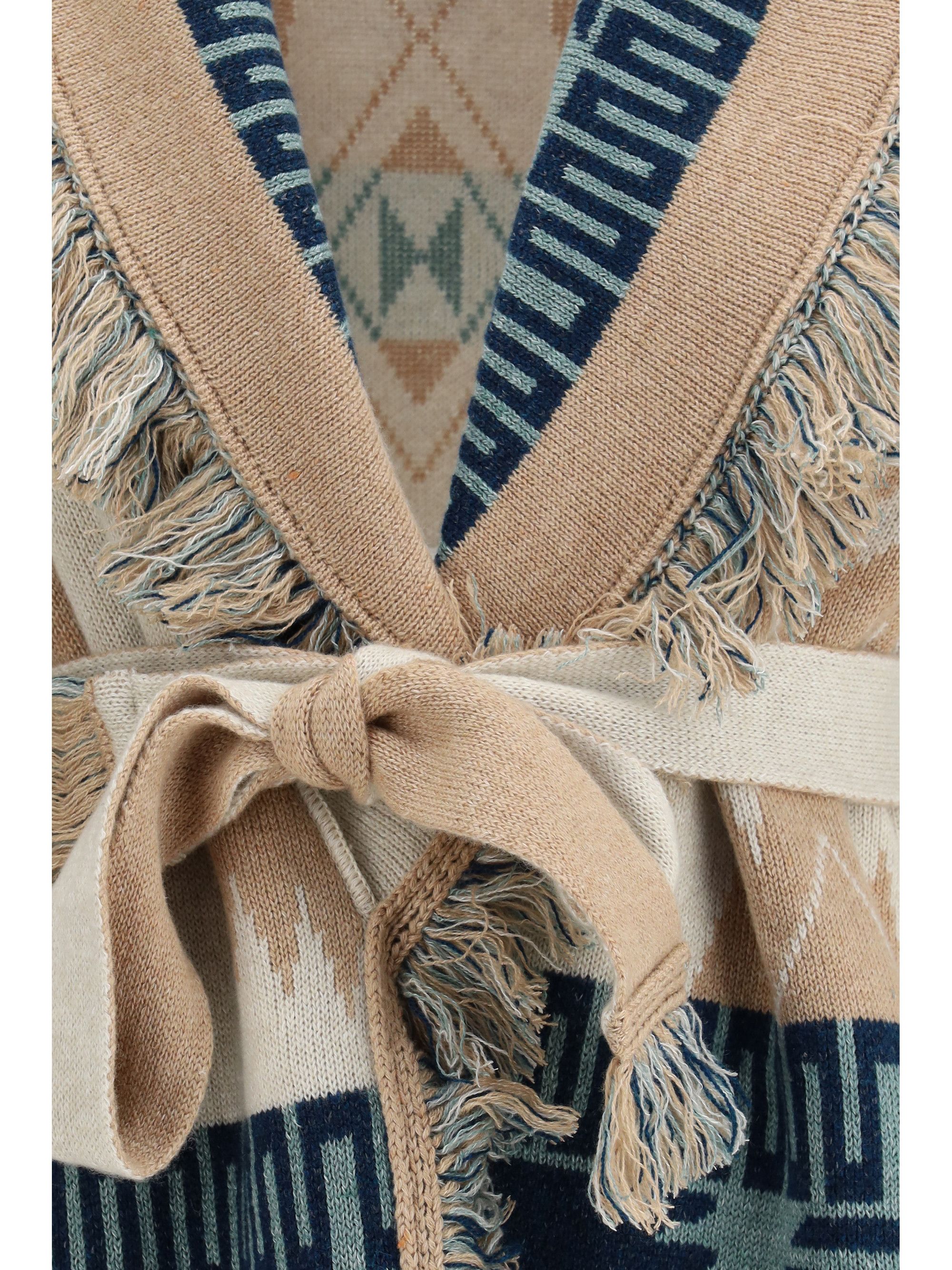 Alanui Icon Jacquard Cardigan Size M / US 6-8 / IT 42-44 - 3 Thumbnail