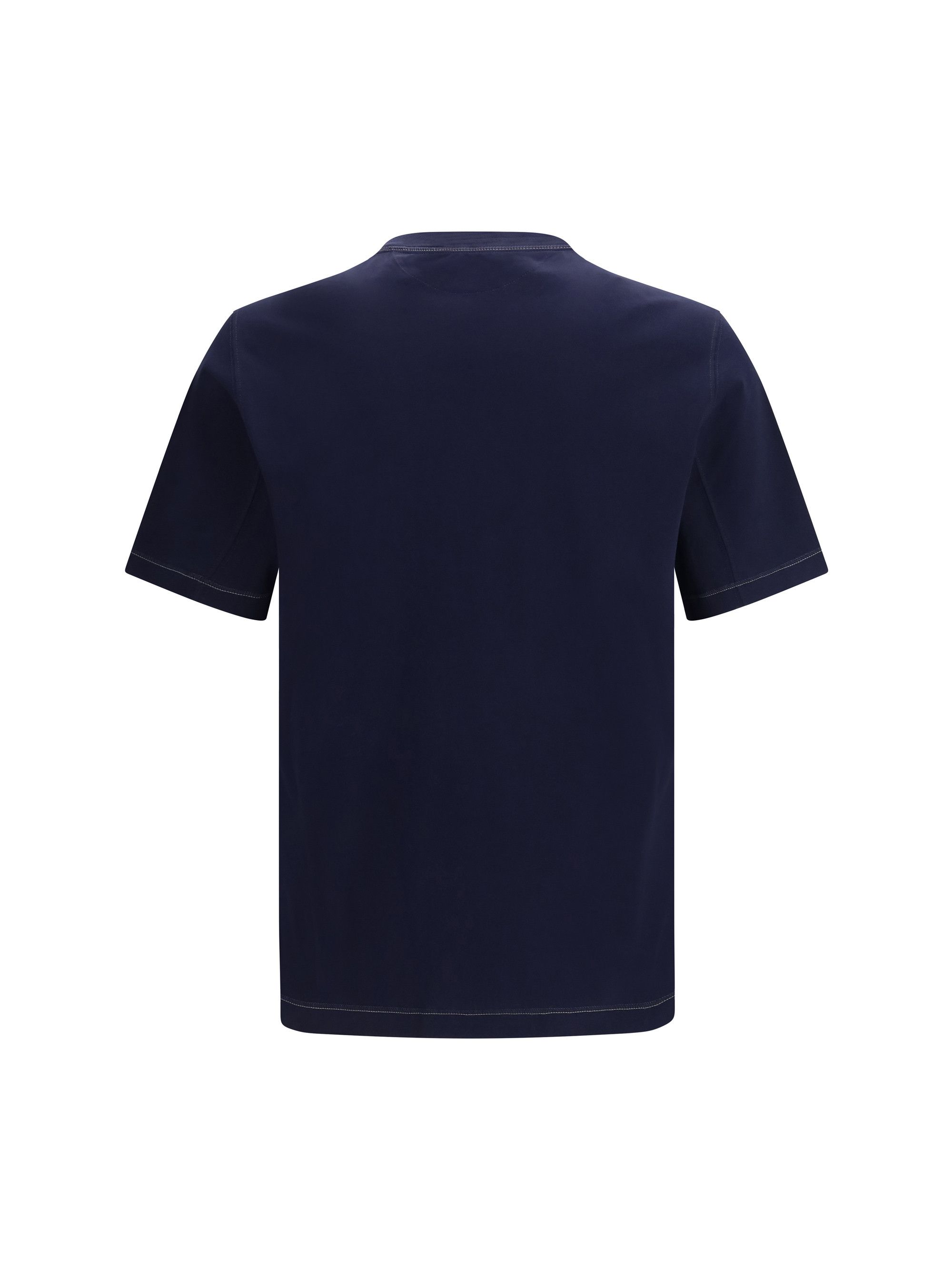 Brunello Cucinelli Cotton T-shirt Size US M / EU 48-50 / 2 - 2 Thumbnail