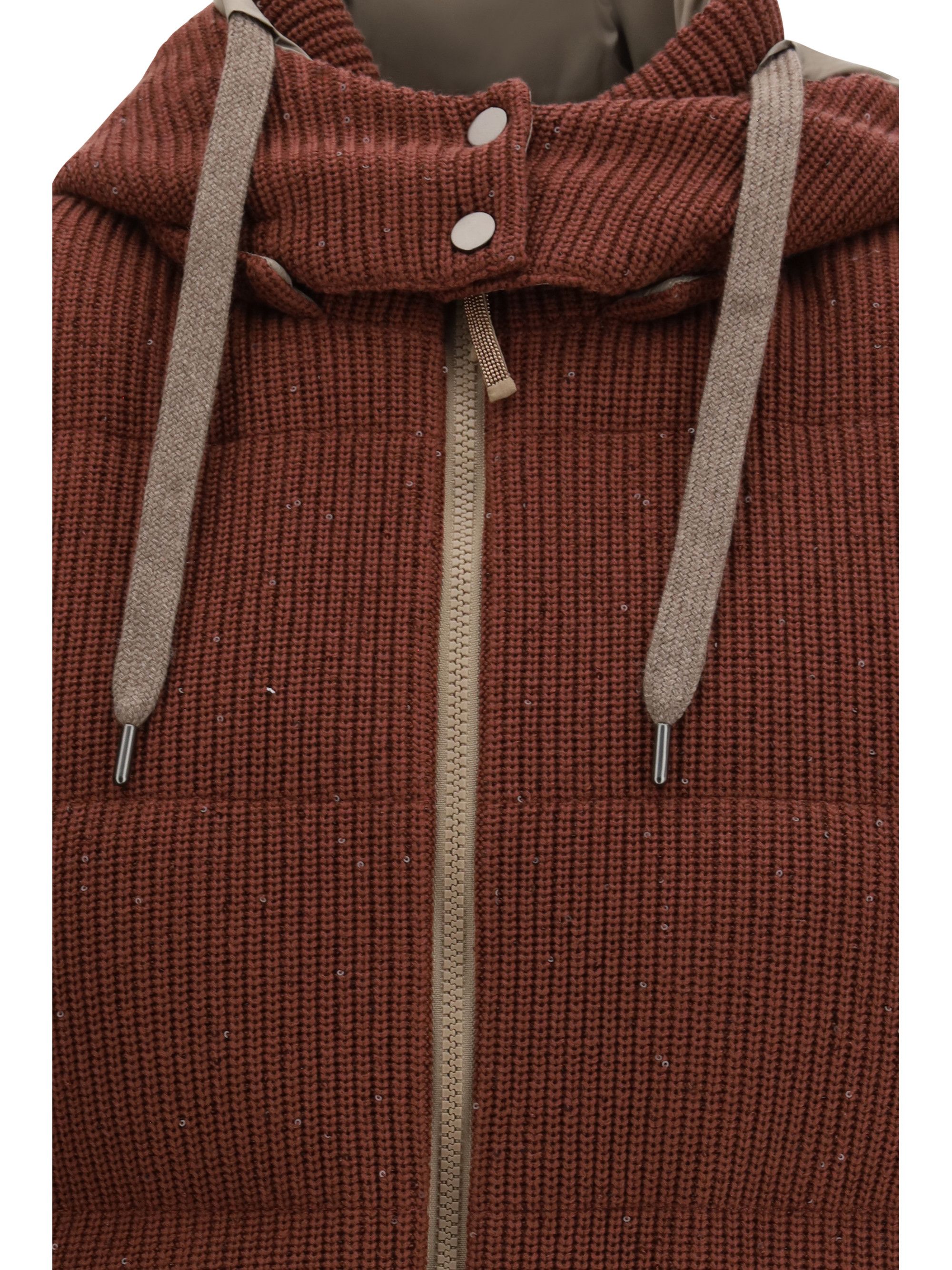 Brunello Cucinelli Hooded Down Vest Size M / US 6-8 / IT 42-44 - 3 Thumbnail
