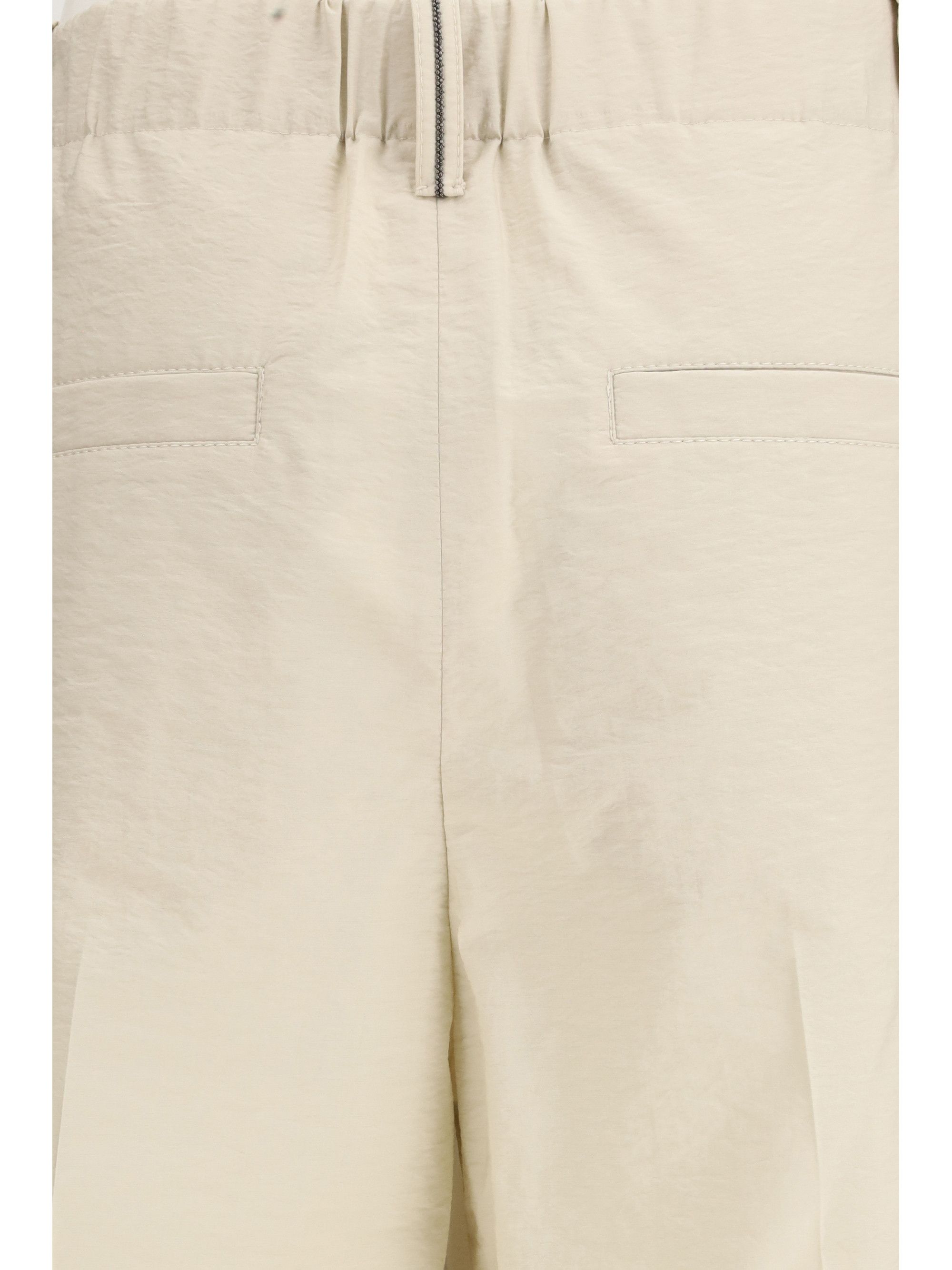 Brunello Cucinelli Cotton-blend Trousers Size 28" / US 6 / IT 42 - 3 Thumbnail