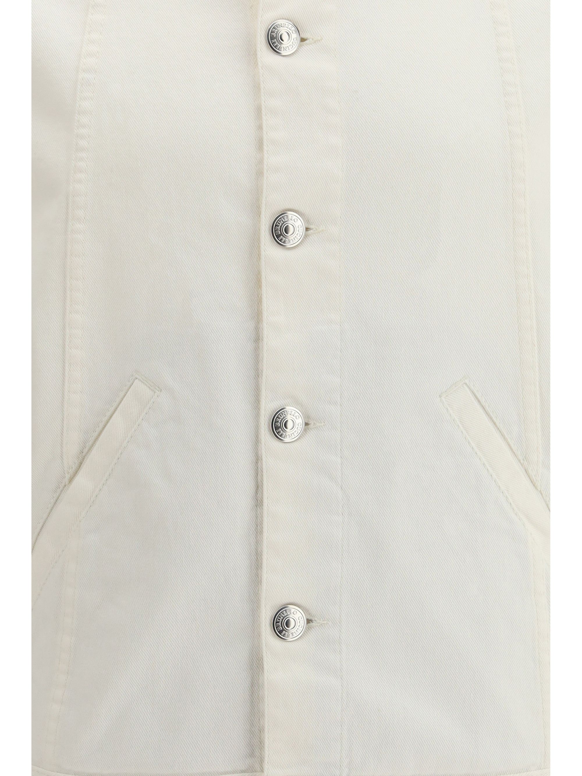 Brunello Cucinelli Denim Jacket Size US XL / EU 56 / 4 - 3 Thumbnail