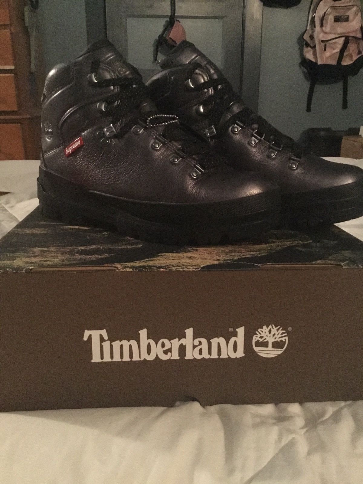 Supreme × Timberland supreme timberland silver boot | Grailed