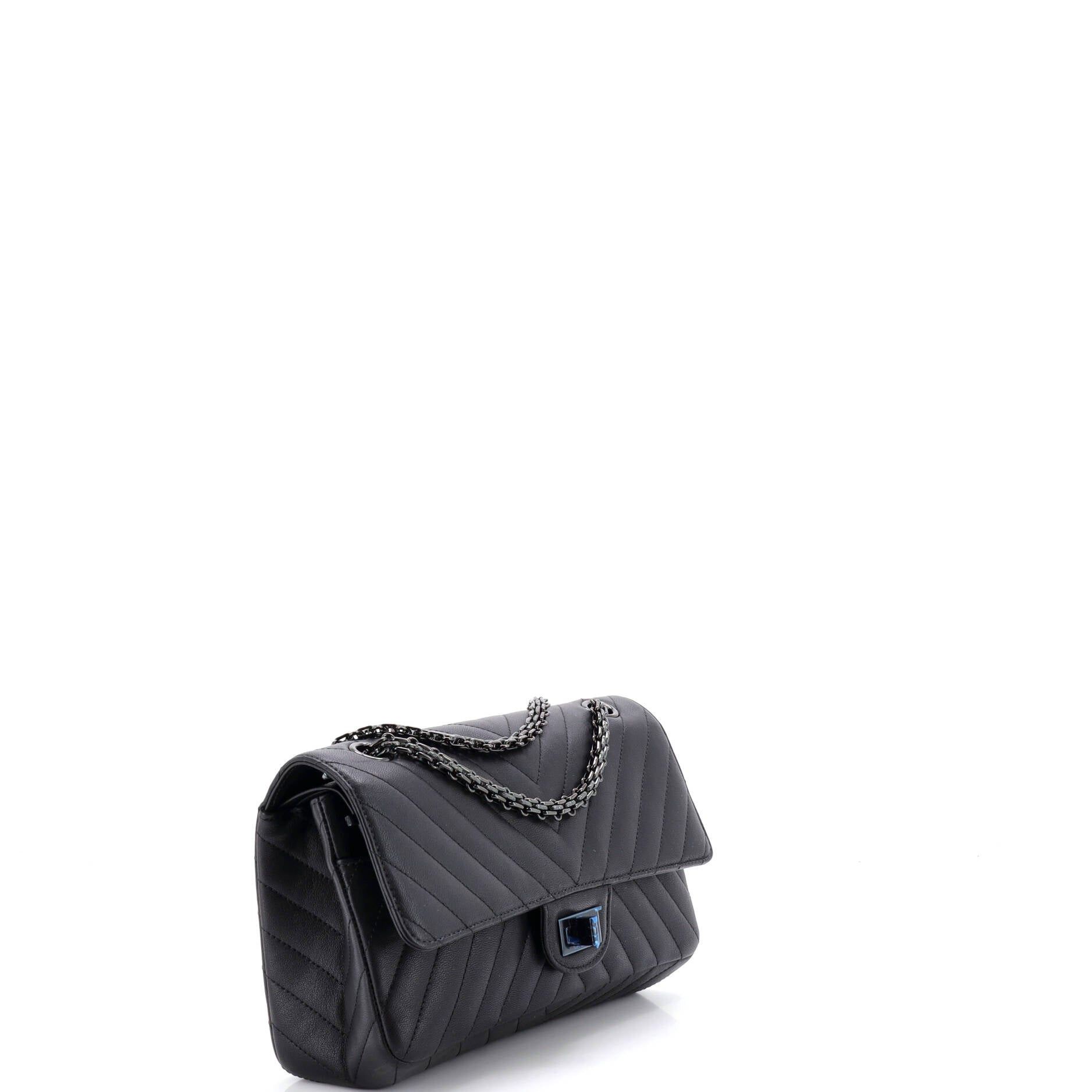 Chanel So Black Reissue 2.55 Flap Bag Size ONE SIZE - 3 Thumbnail
