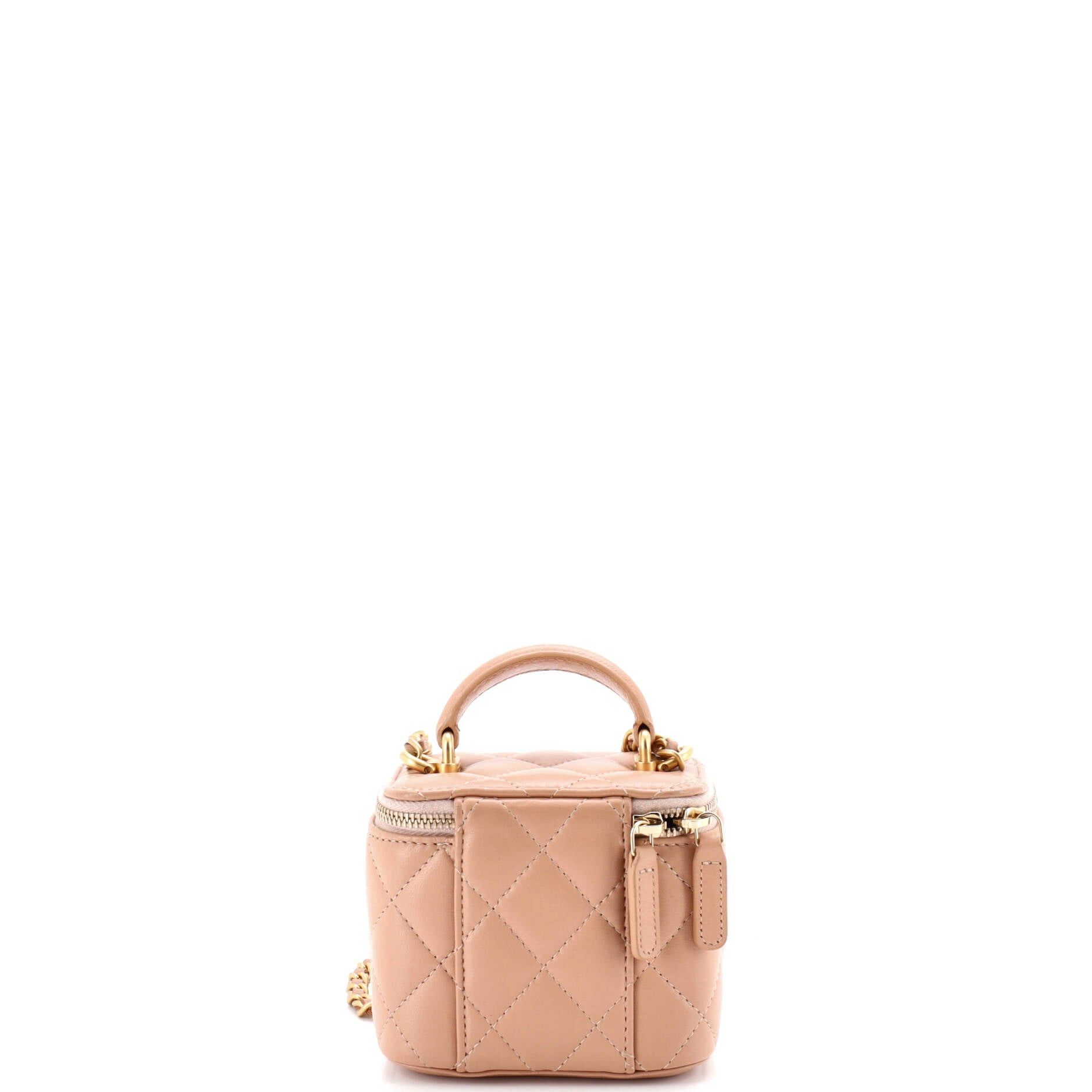 Chanel Classic Top Handle Vanity Case with Chain Size ONE SIZE - 3 Thumbnail