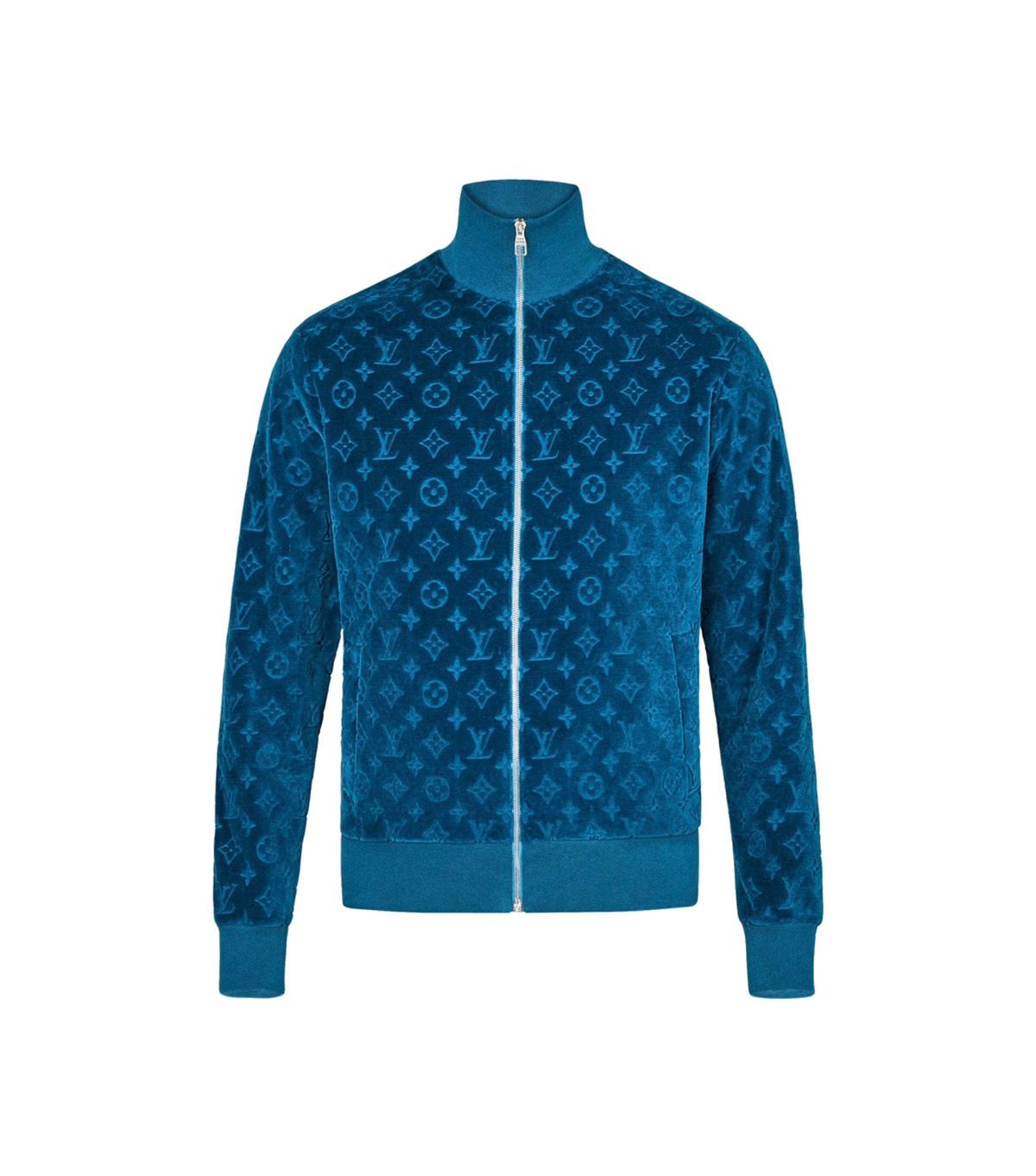 Louis Vuitton Monogram velour jacket, Grailed