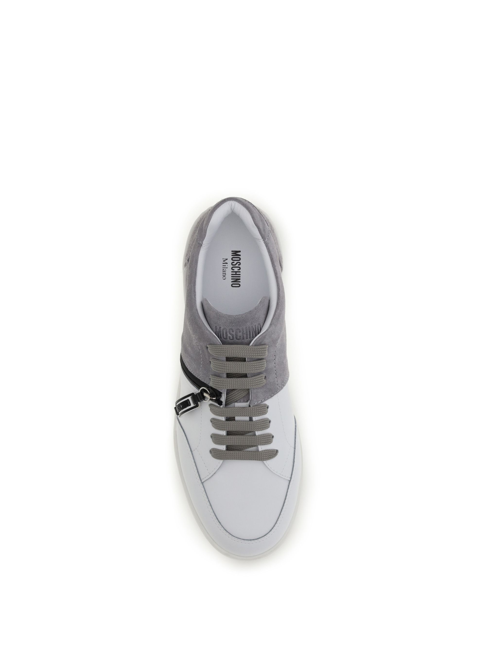 Moschino Leather Sneakers Size US 9 / EU 42 - 4 Thumbnail