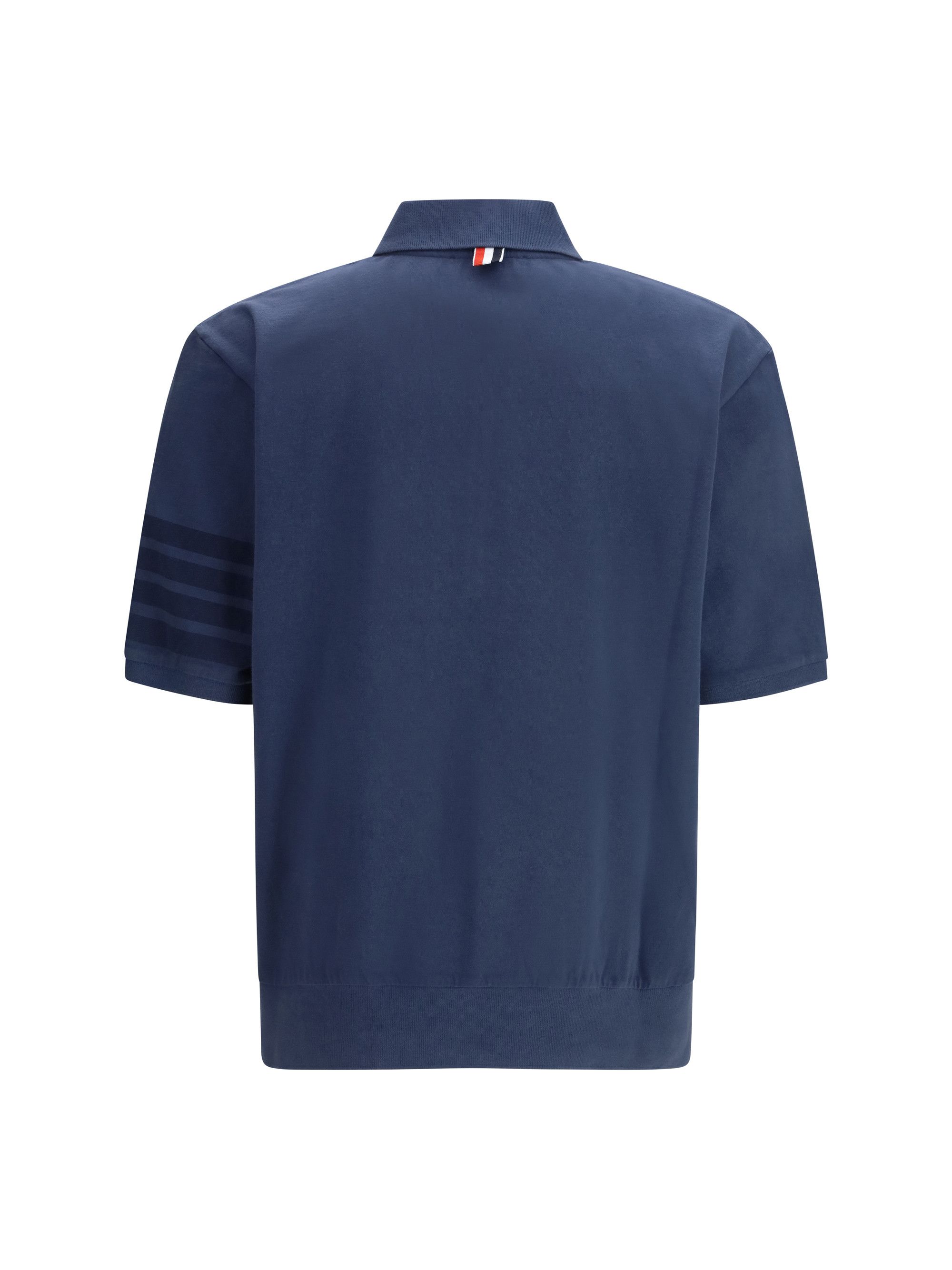 Thom Browne Cotton Polo Shirt Size US L / EU 52-54 / 3 - 2 Thumbnail