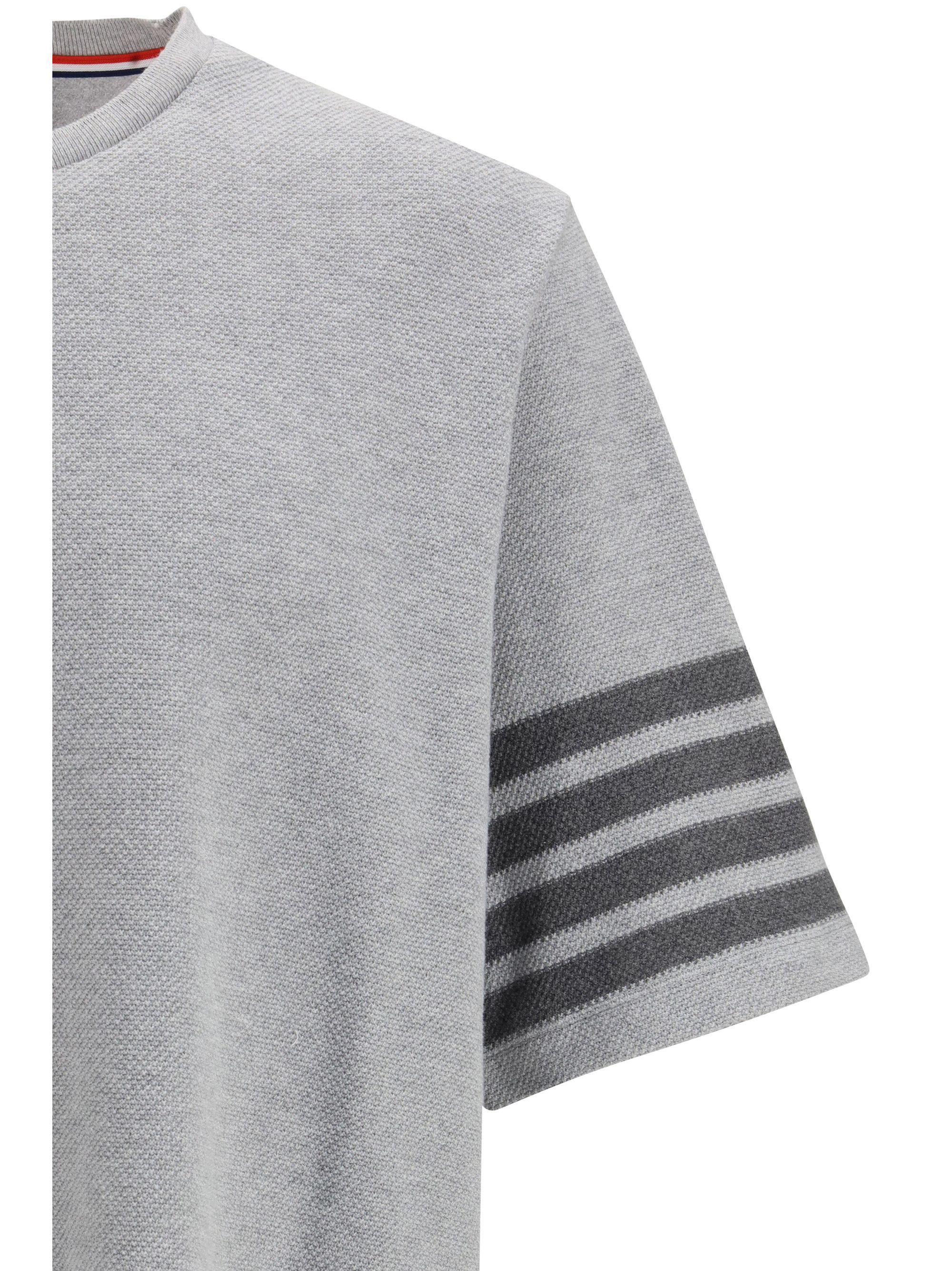 Thom Browne Textured cotton piqué T-shirt Size US S / EU 44-46 / 1 - 3 Thumbnail