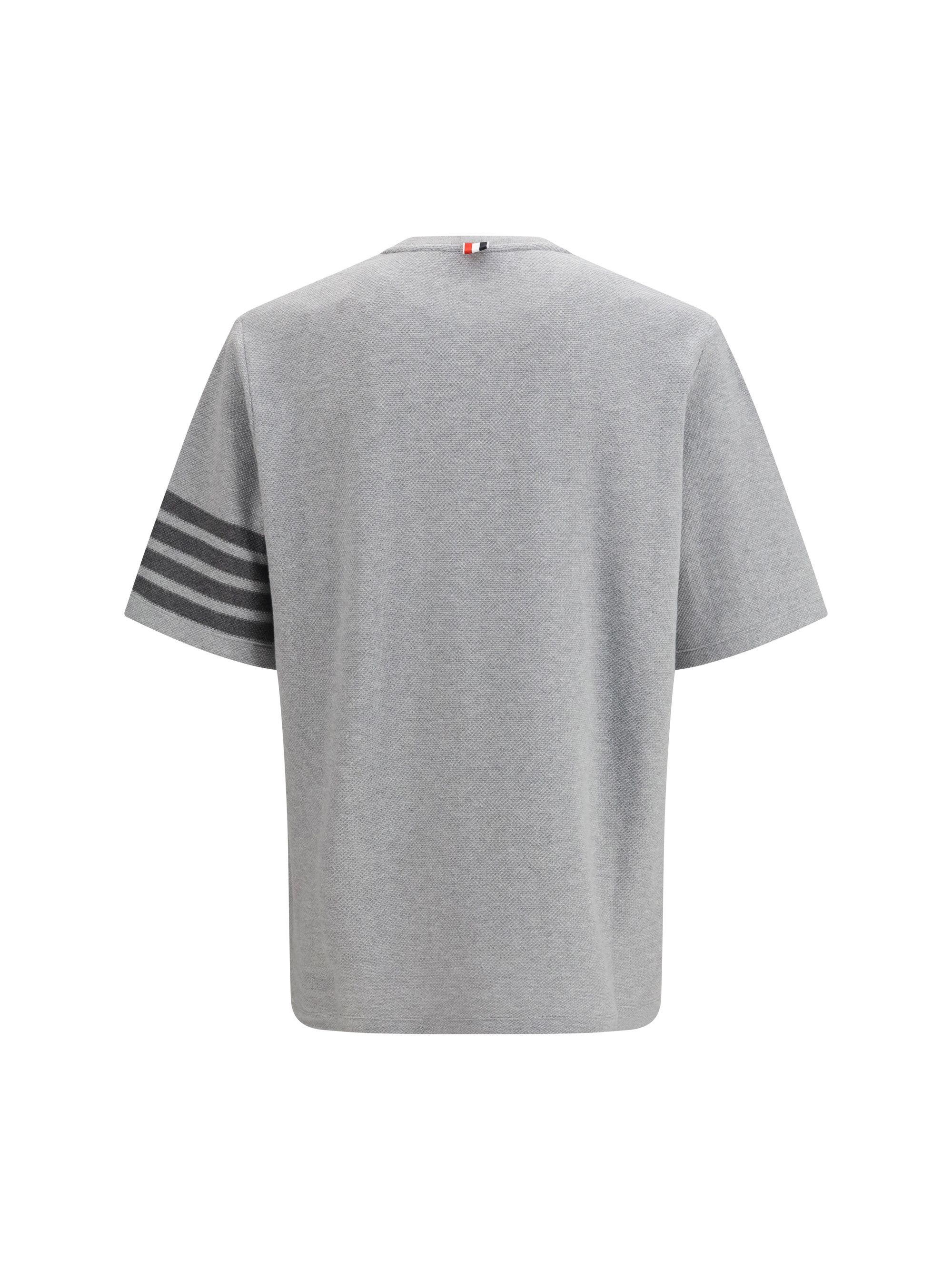 Thom Browne Textured cotton piqué T-shirt Size US S / EU 44-46 / 1 - 2 Thumbnail