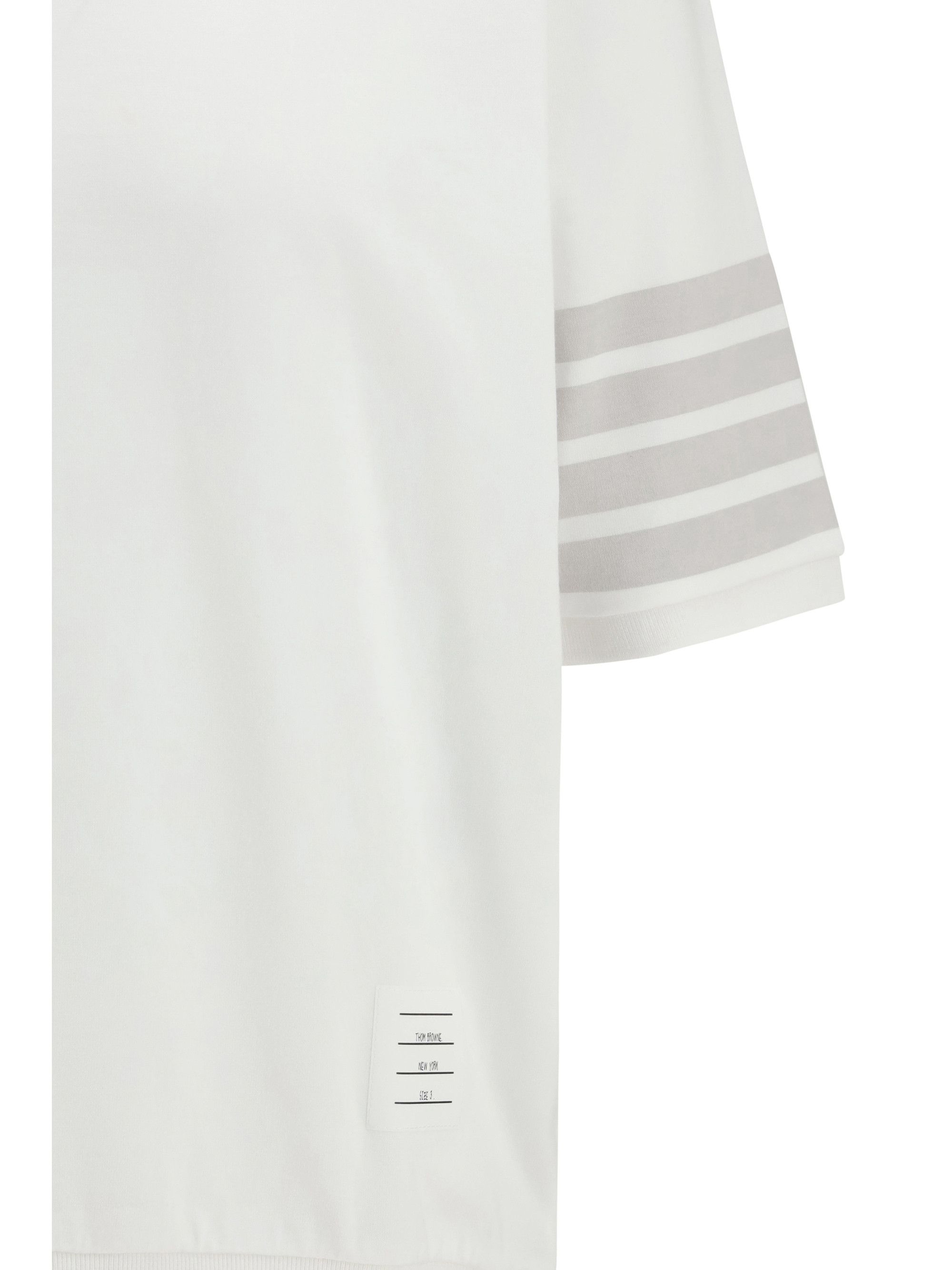 Thom Browne 4-Bar cotton jersey T-shirt Size US L / EU 52-54 / 3 - 3 Thumbnail