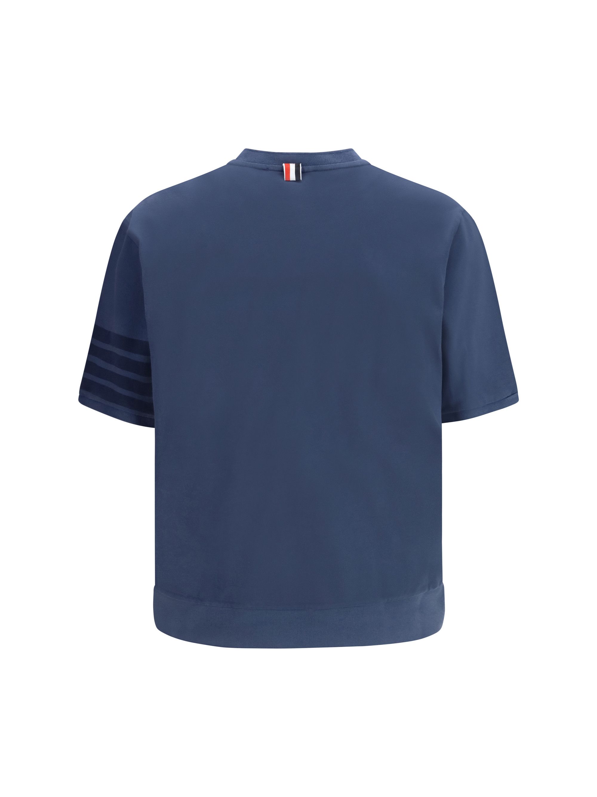 Thom Browne 4-Bar cotton jersey T-shirt Size US M / EU 48-50 / 2 - 2 Thumbnail