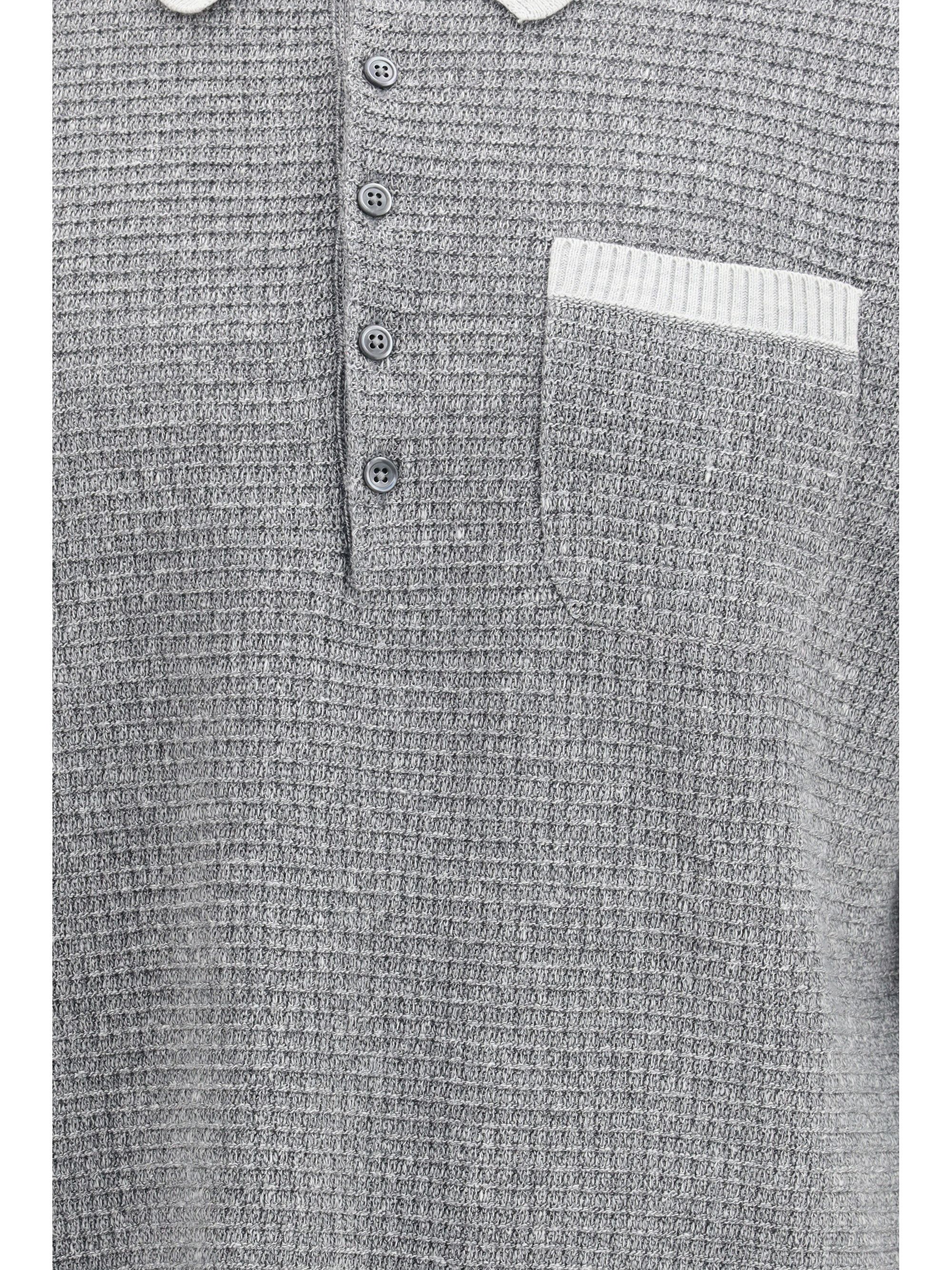 Thom Browne Knitted polo Shirt Size US M / EU 48-50 / 2 - 3 Thumbnail
