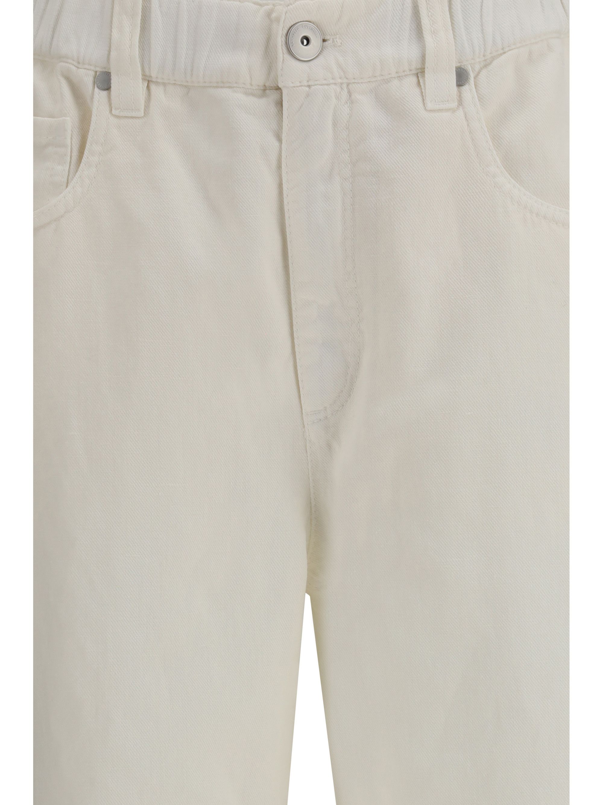 Brunello Cucinelli Wide-leg Jeans Size 30" / US 8 / IT 44 - 3 Thumbnail