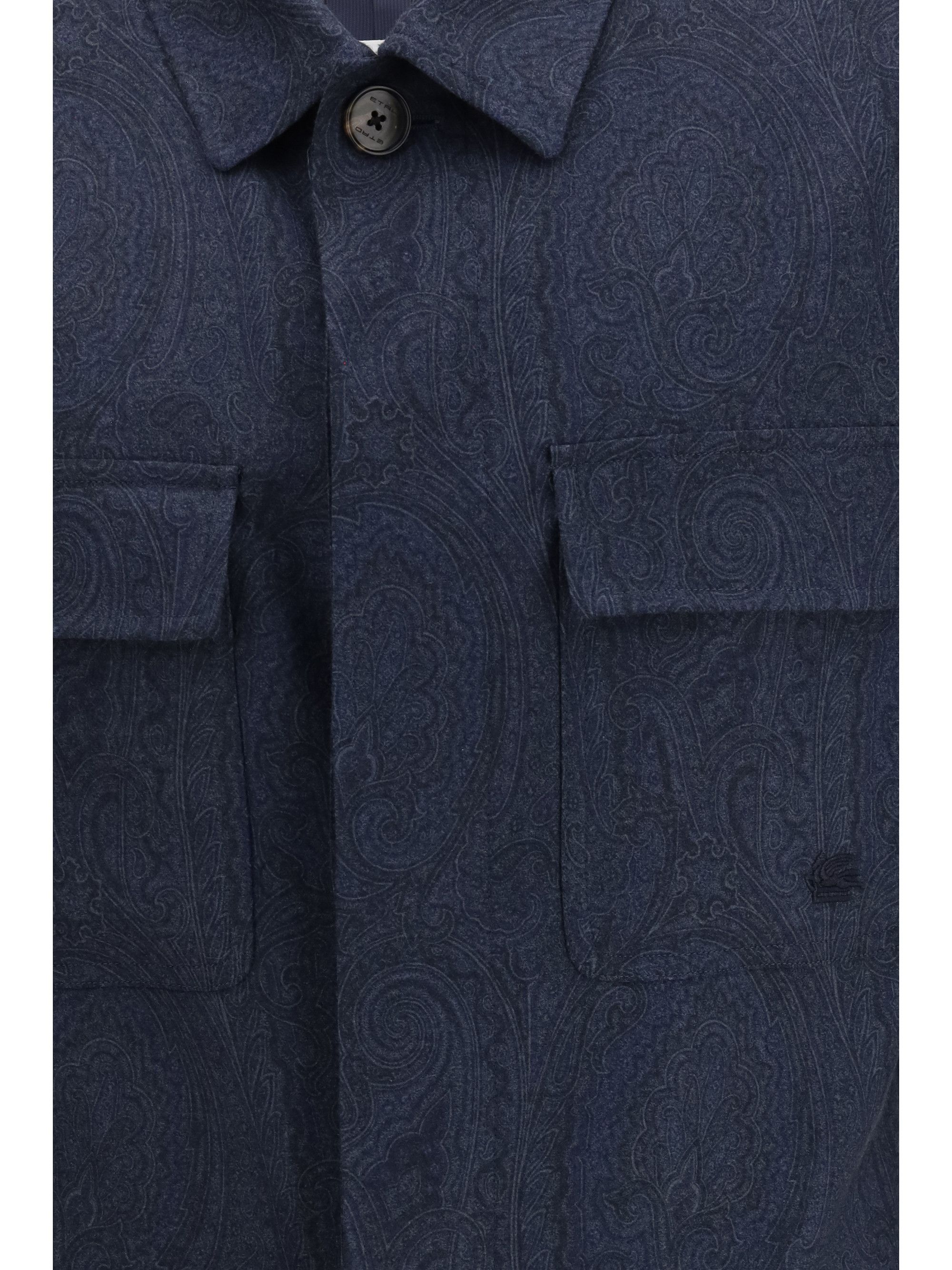 Etro Pure wool Shacket Size US S / EU 44-46 / 1 - 3 Thumbnail
