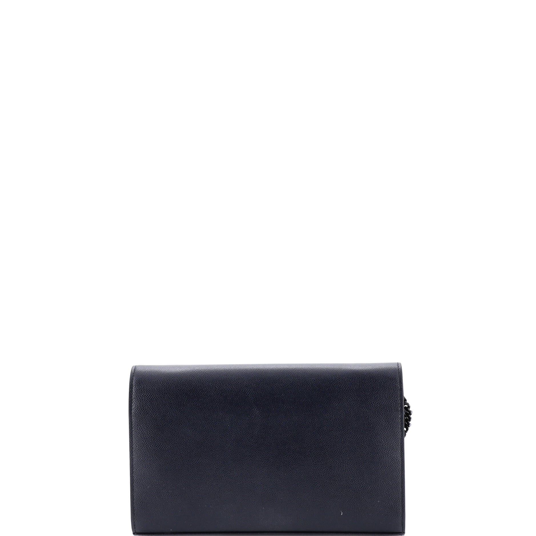 Saint Laurent Paris Classic Monogram Wallet on Chain Size ONE SIZE - 3 Thumbnail