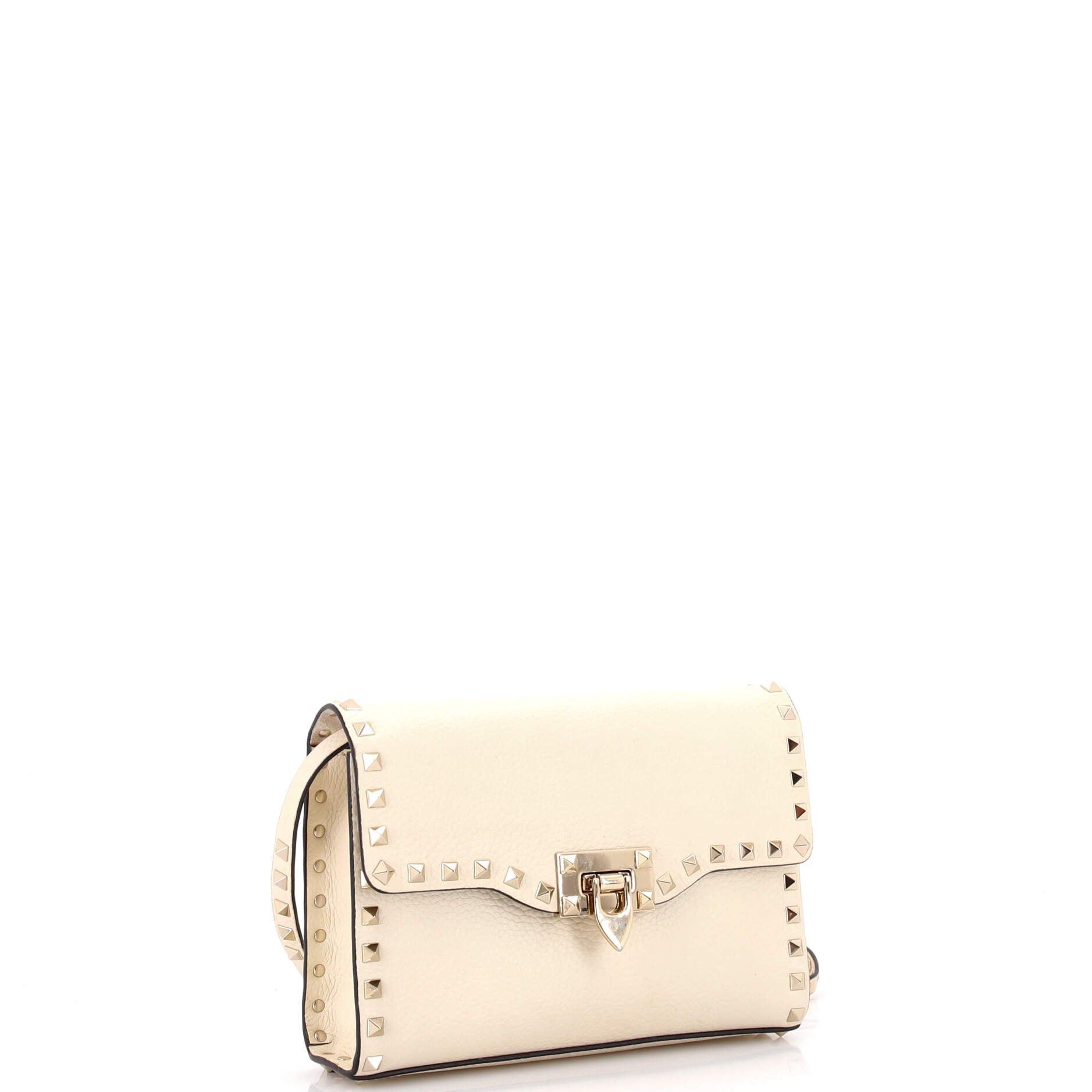 Rockstud Flip Lock Flap Bag