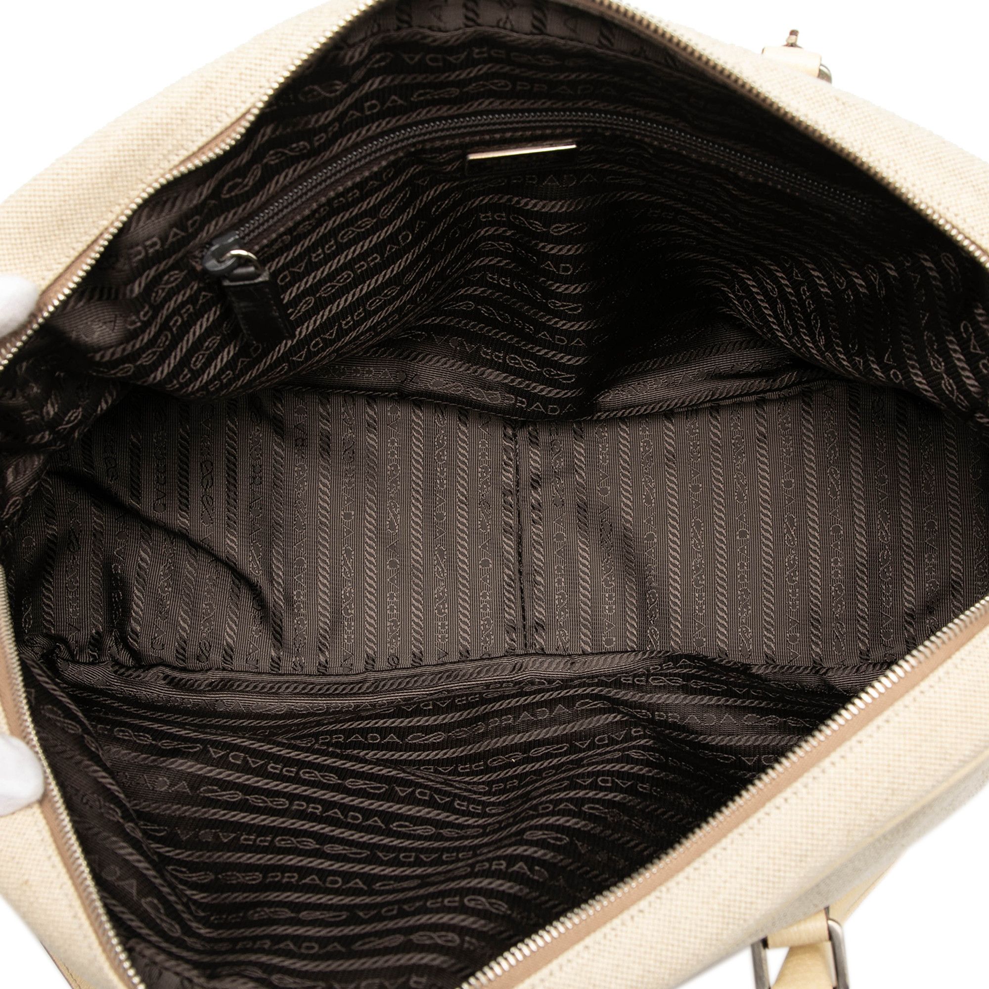 Prada Prada Canvas Shoulder Bag Size ONE SIZE - 4 Thumbnail