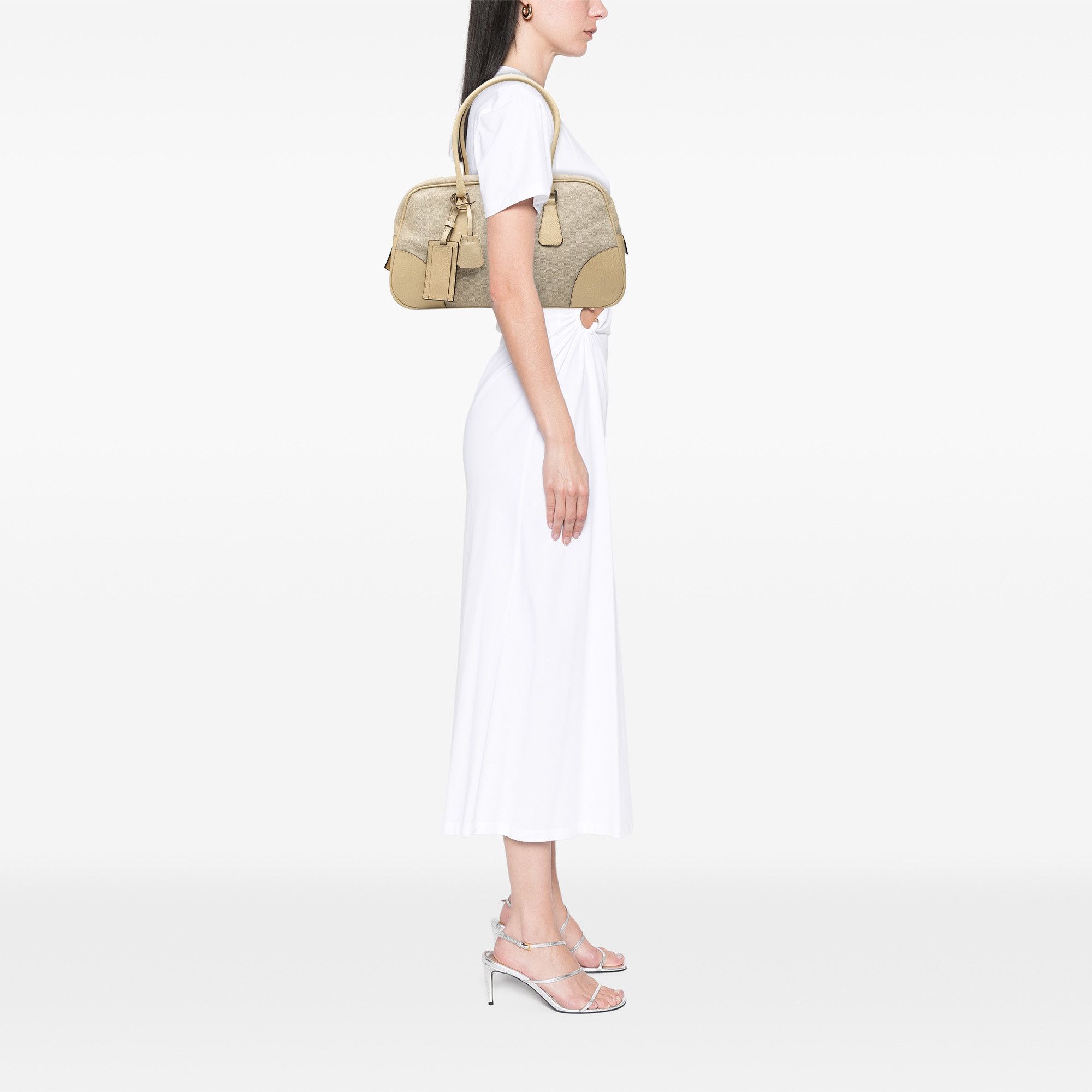 Prada Prada Canvas Shoulder Bag Size ONE SIZE - 6 Thumbnail