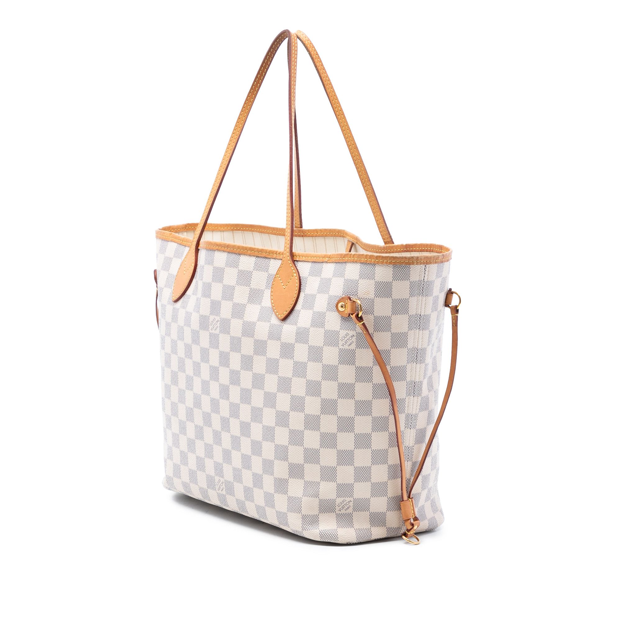 Louis Vuitton Louis Vuitton Damier Azur Neverfull MM Size ONE SIZE - 2 Thumbnail