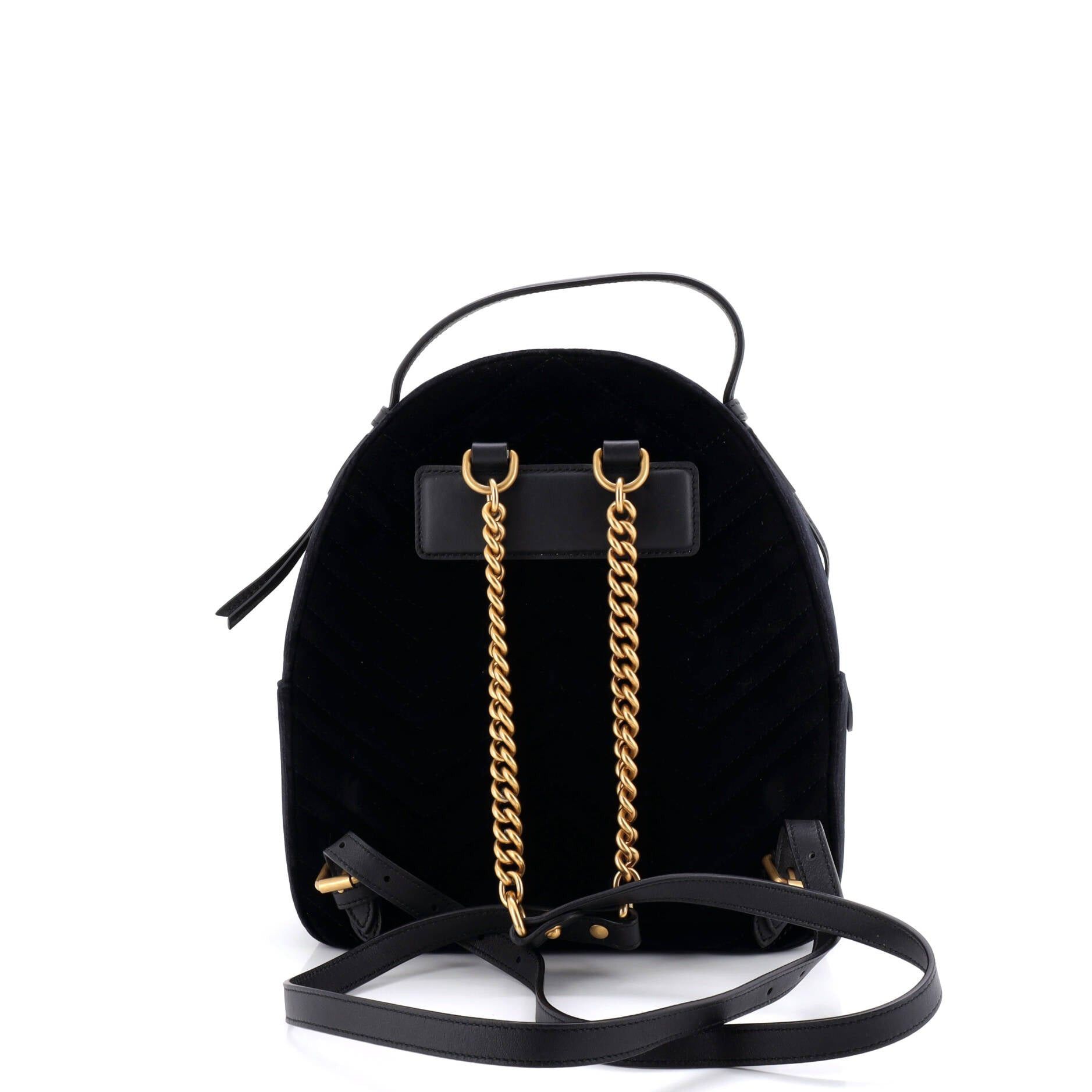 Gucci GG Marmont Backpack Size ONE SIZE - 3 Thumbnail