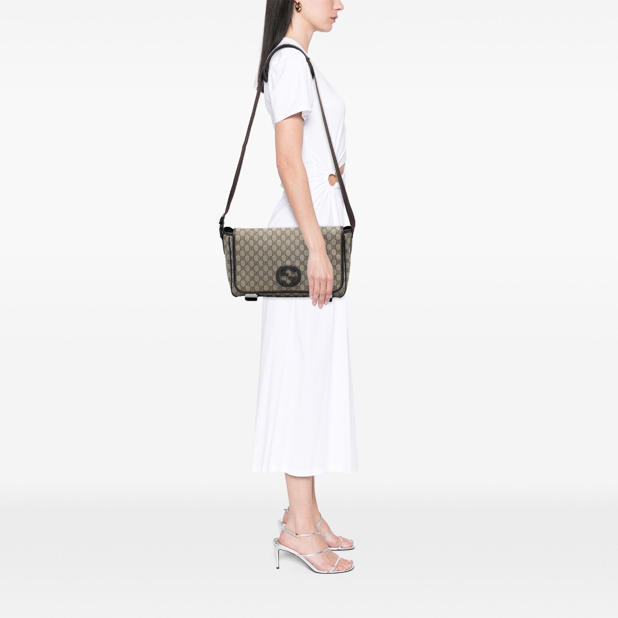 Gucci Gucci GG Supreme Interlocking G Crossbody Size ONE SIZE - 7 Thumbnail