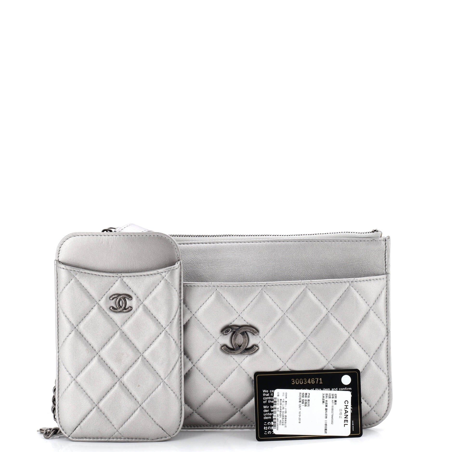 Chanel Multi Pochette Crossbody Bag Size ONE SIZE - 2 Thumbnail
