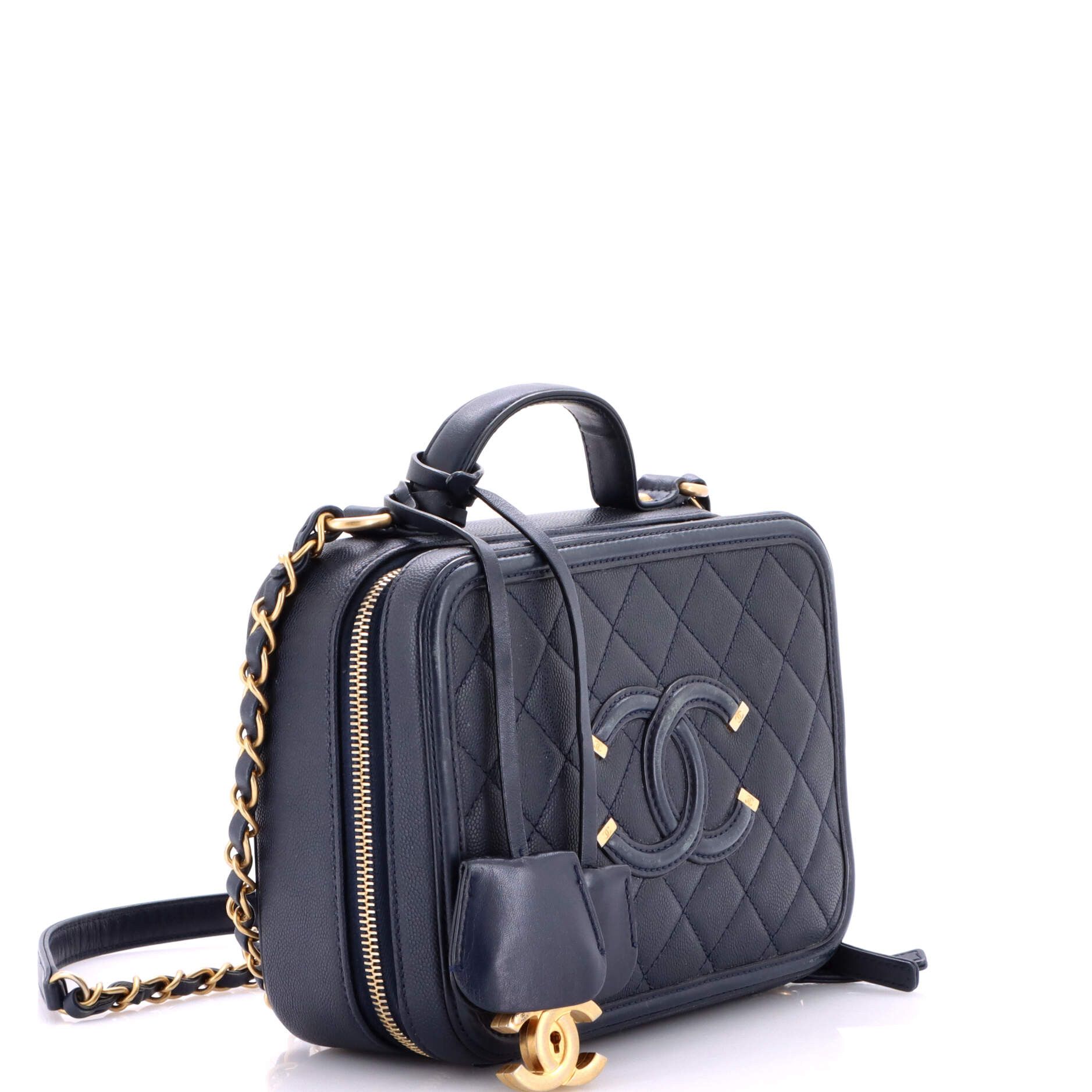 Chanel Filigree Vanity Case Size ONE SIZE - 3 Thumbnail