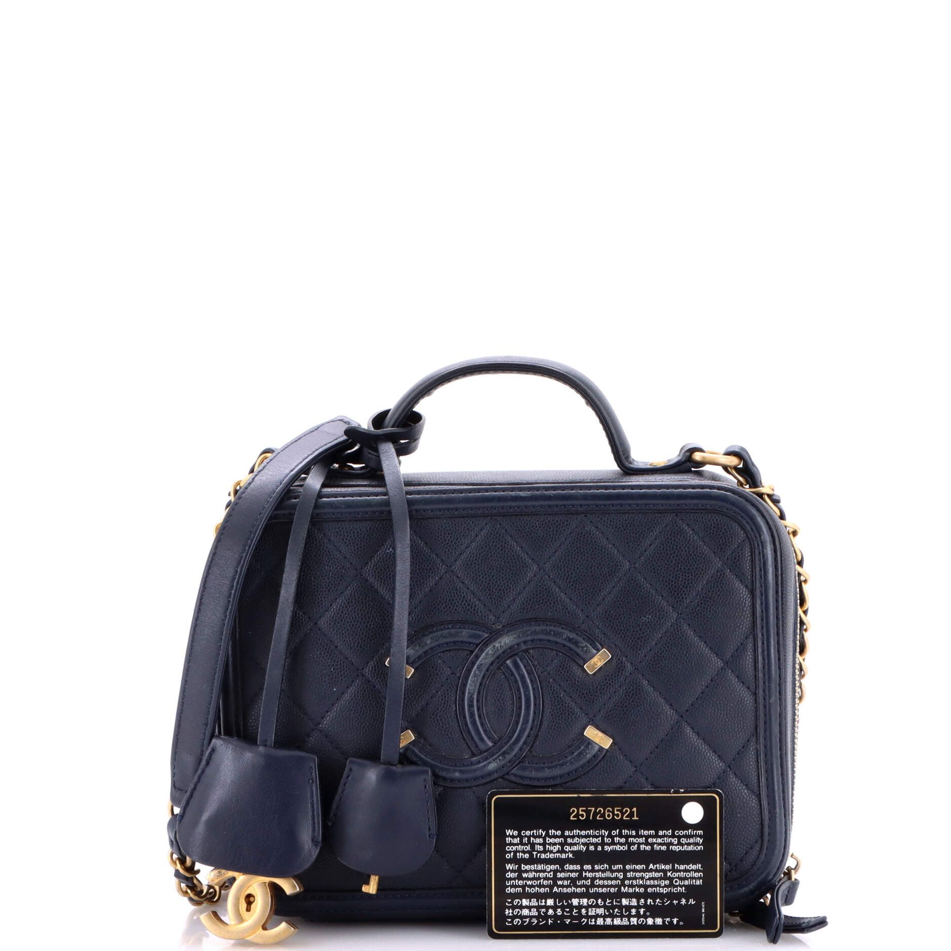 Chanel Filigree Vanity Case Size ONE SIZE - 2 Thumbnail
