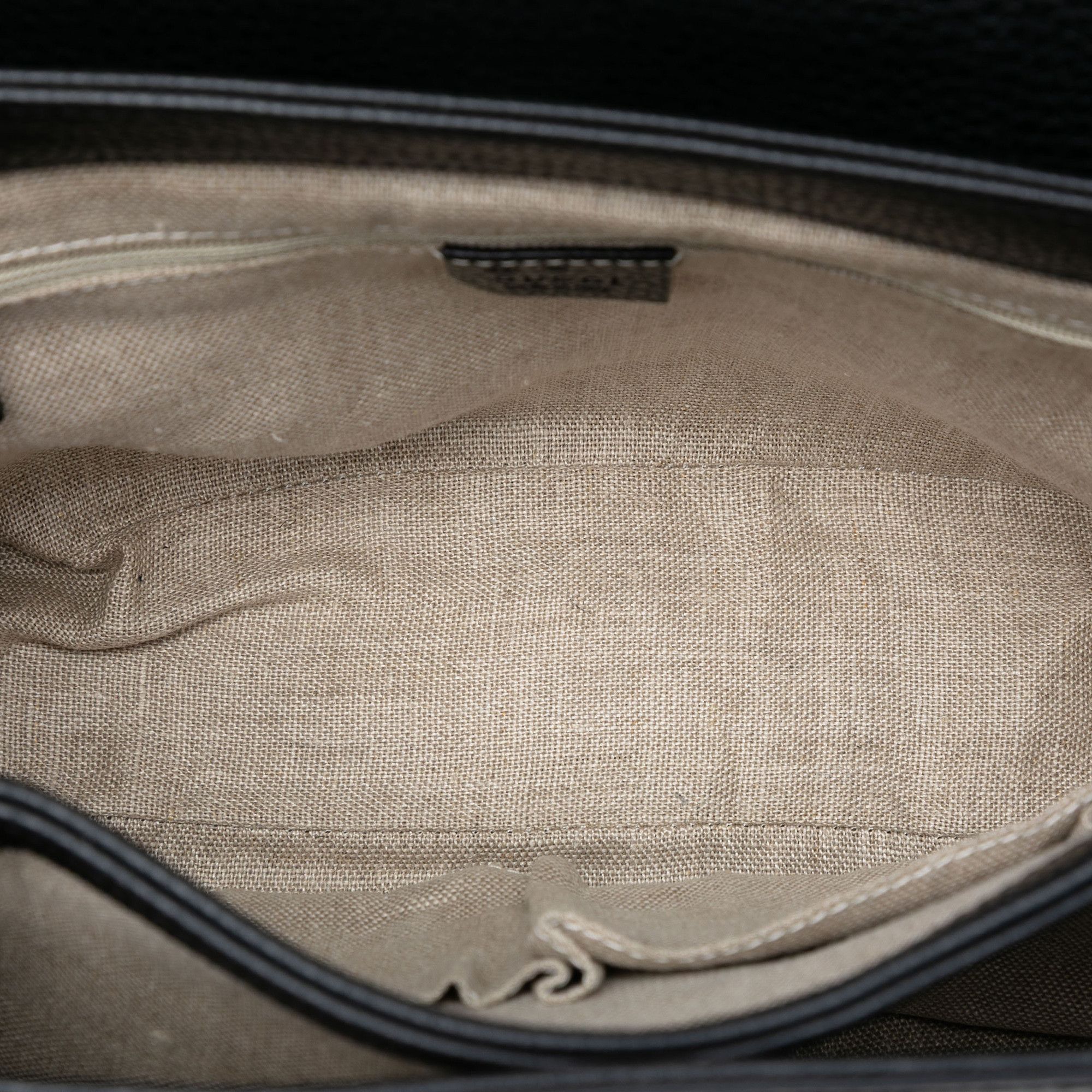 Gucci Gucci Medium Dollar Calf Interlocking G Satchel Size ONE SIZE - 4 Thumbnail
