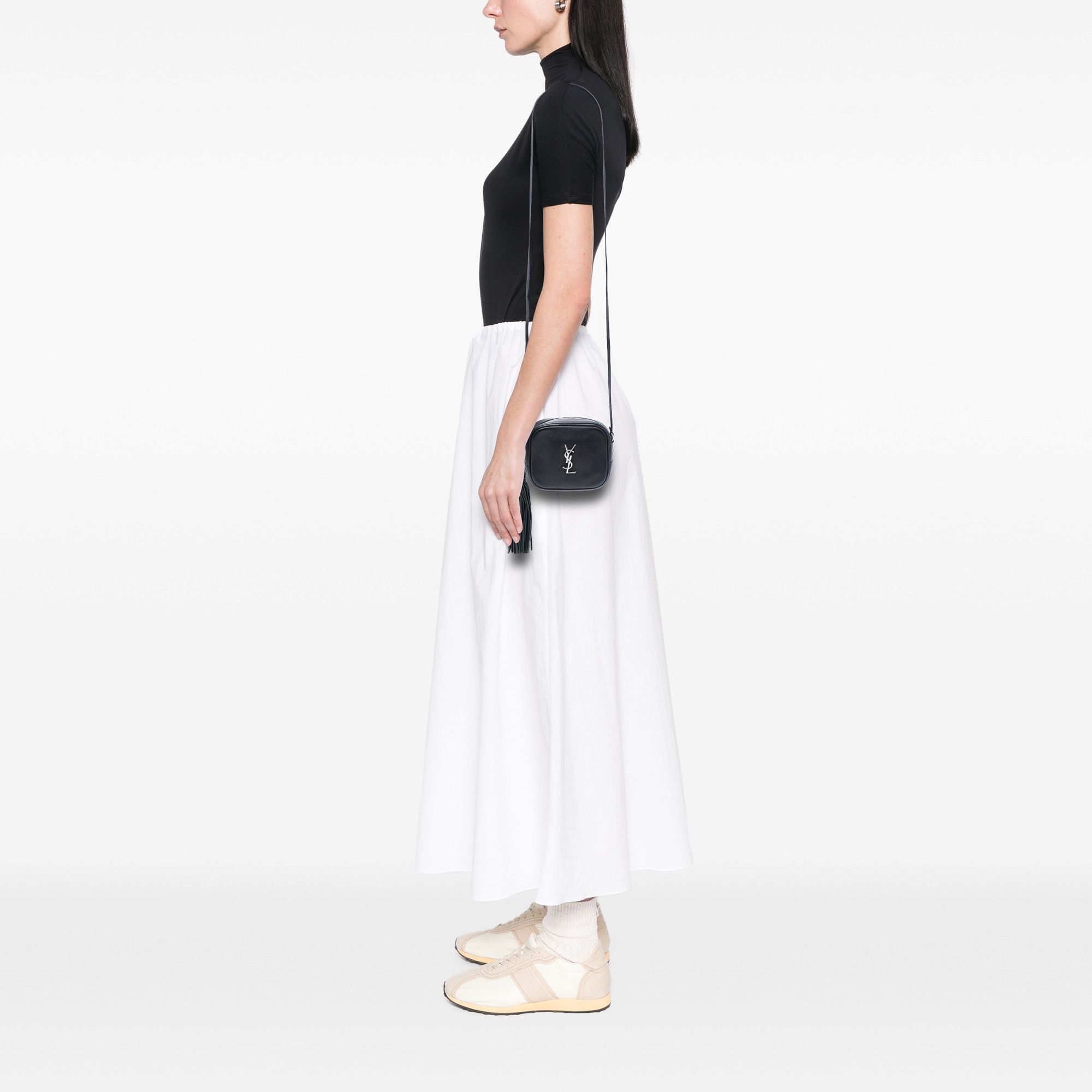 Yves Saint Laurent Yves Saint Laurent Calfskin Monogram Blogger Bag Size ONE SIZE - 7 Thumbnail