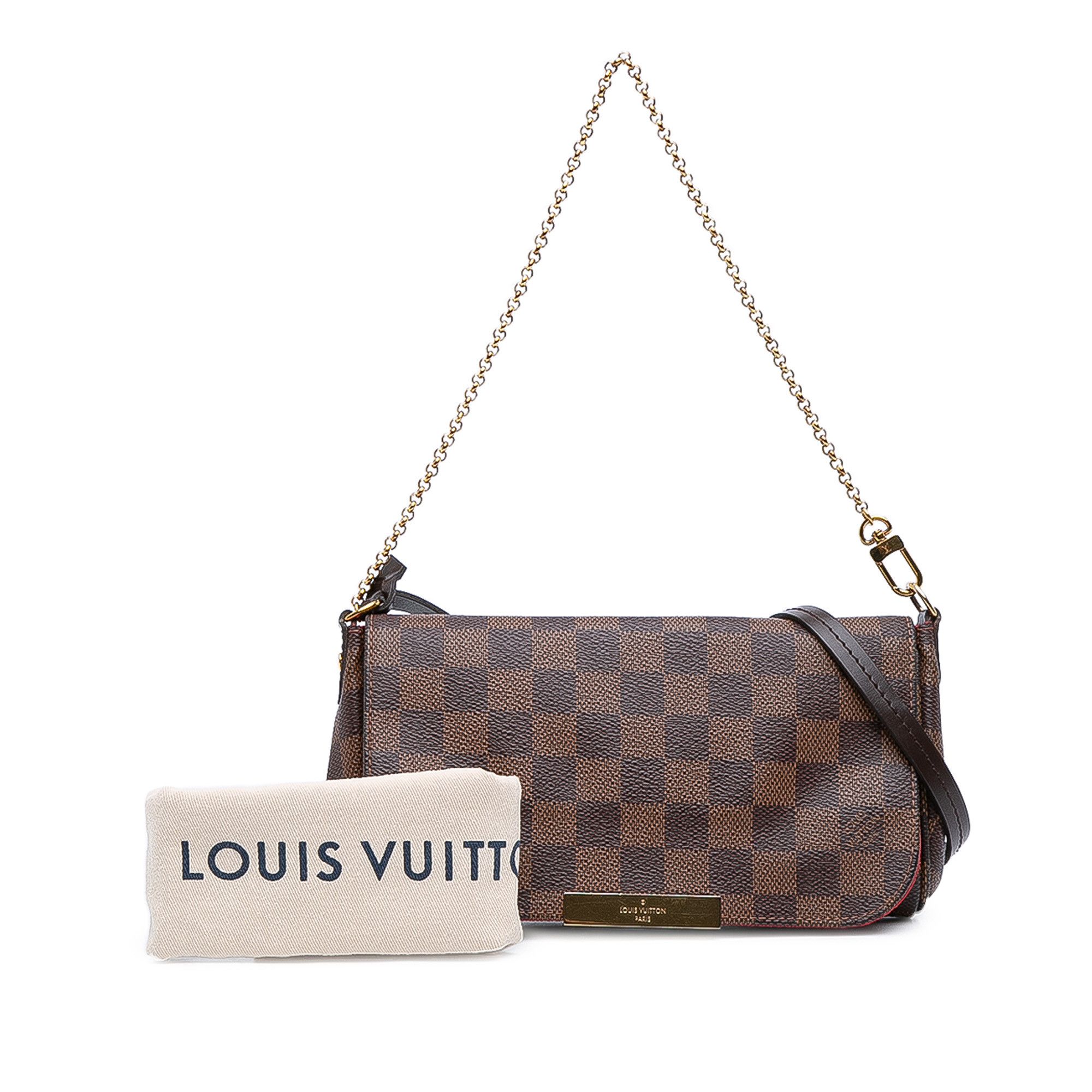 Louis Vuitton Louis Vuitton Damier Ebene Favorite PM Size ONE SIZE - 11 Thumbnail